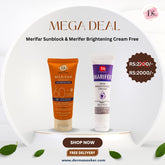 Merifar Sunblock & Merifer Brightening Cream Free