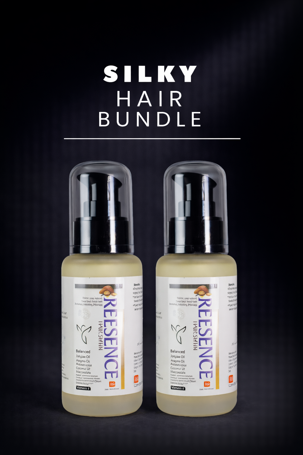 Silky hair Bundle (2 Reesence Serum)