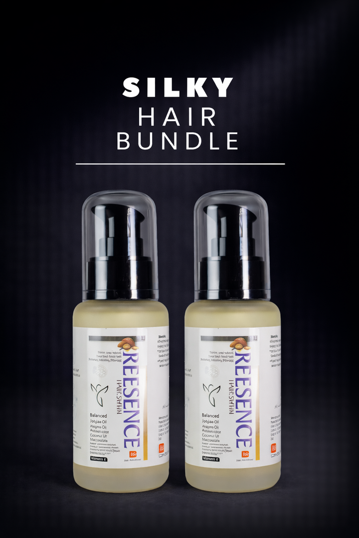 Silky hair Bundle (2 Reesence Serum)