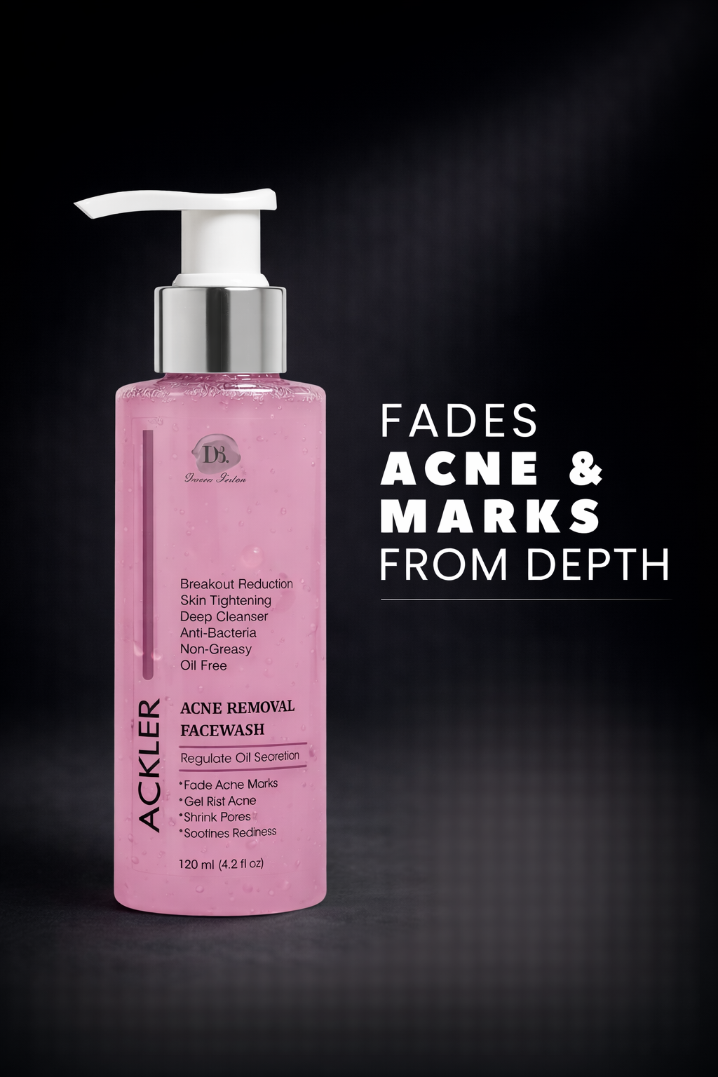 ACKLER | ACNE DEFENSE FACEWASH | Pack of 2