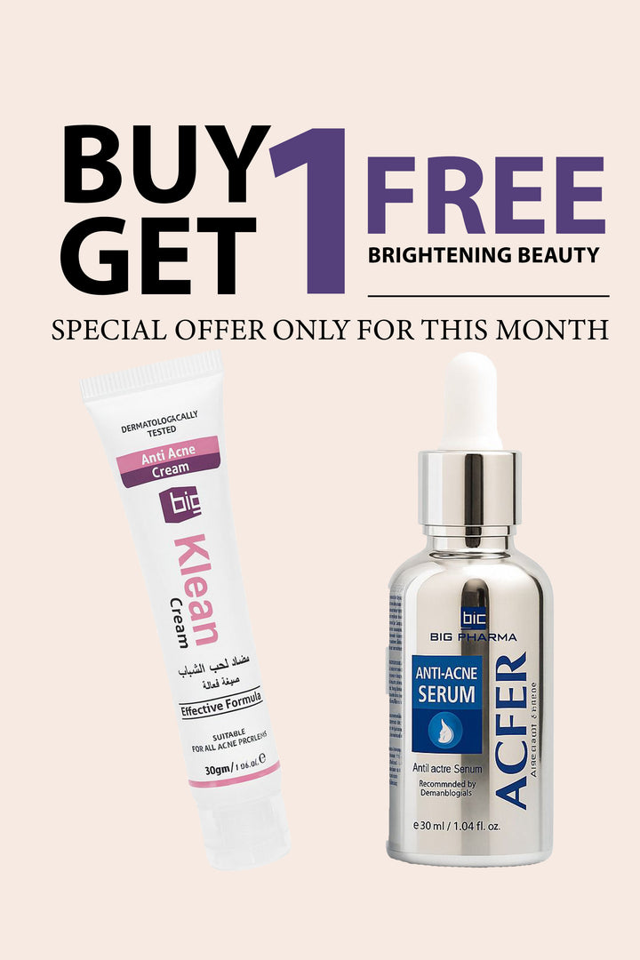 Total Acne Defense – Acfer Serum + Klean Cream