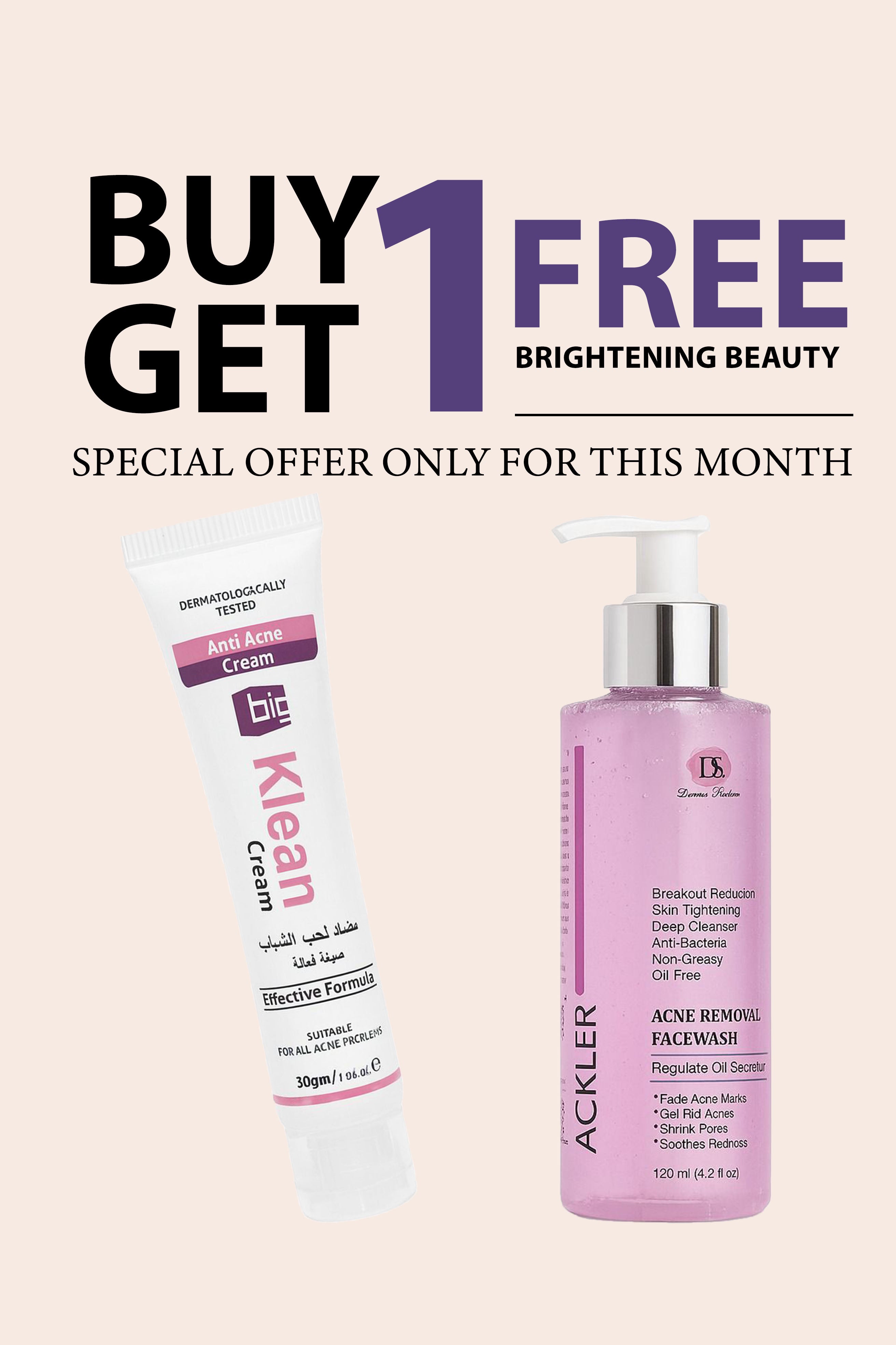 Fight Acne from Wash to Cream – ACKLER FACEWASH + KLEAN CREAM