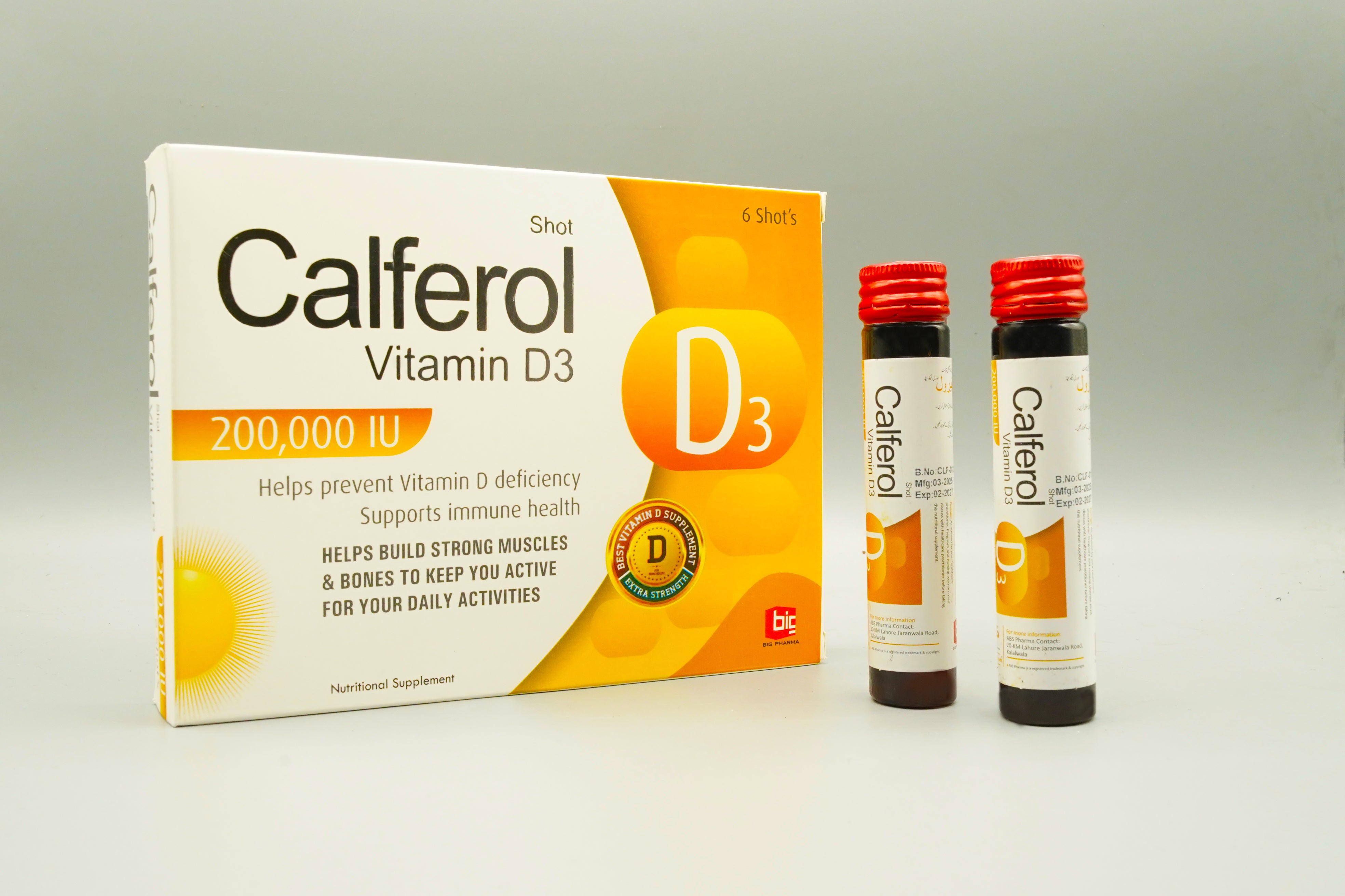 Calferol (vitamin D3 200,00 IU)