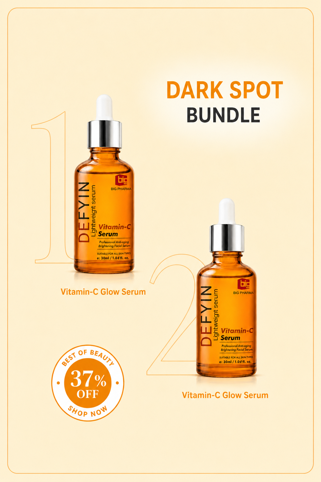 Dark-spot Bundle (2 Defyin Serum)