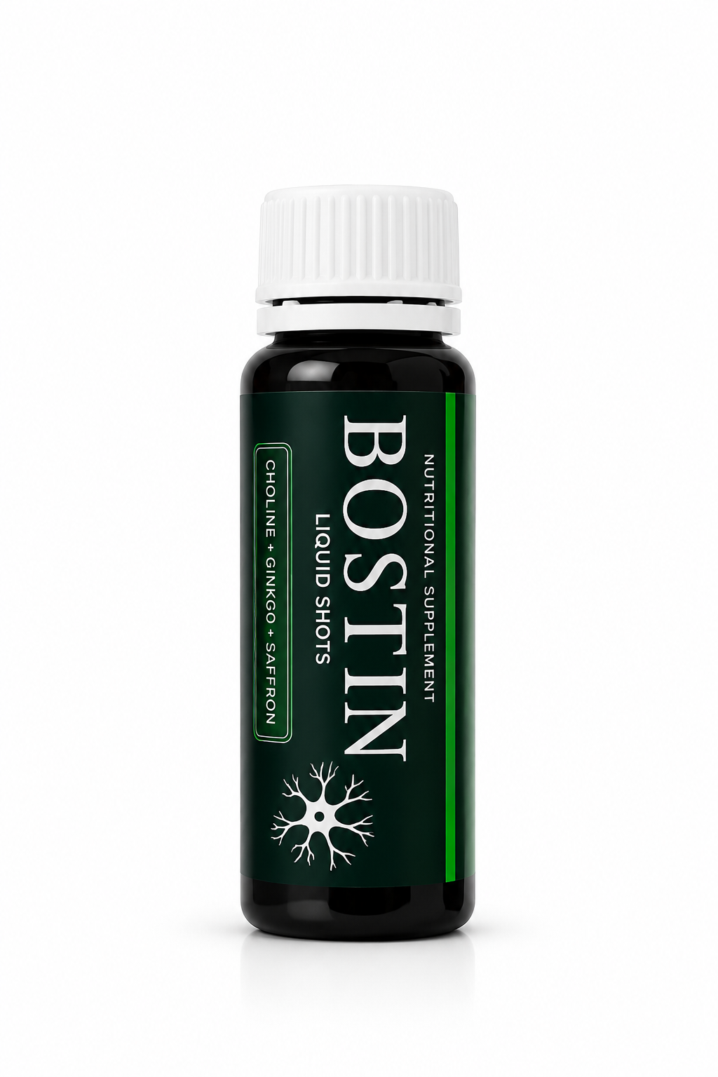 BOSTIN Liquid Shots – Brain & Memory Support Formula