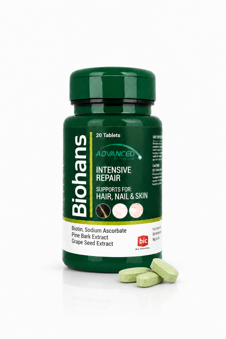 BIOHANS BIOTIN tablet – INTENSE REPAIR FOR HAIR, SKIN & NAILS