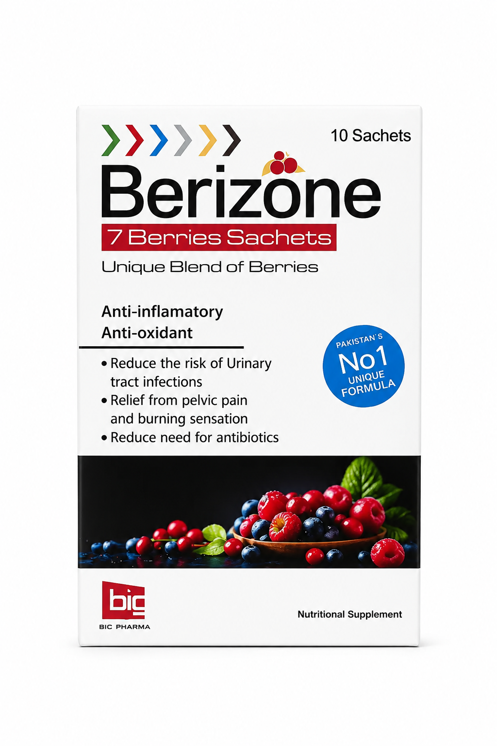 Berizone | Antioxidant support for urinary tract and wellness sachet