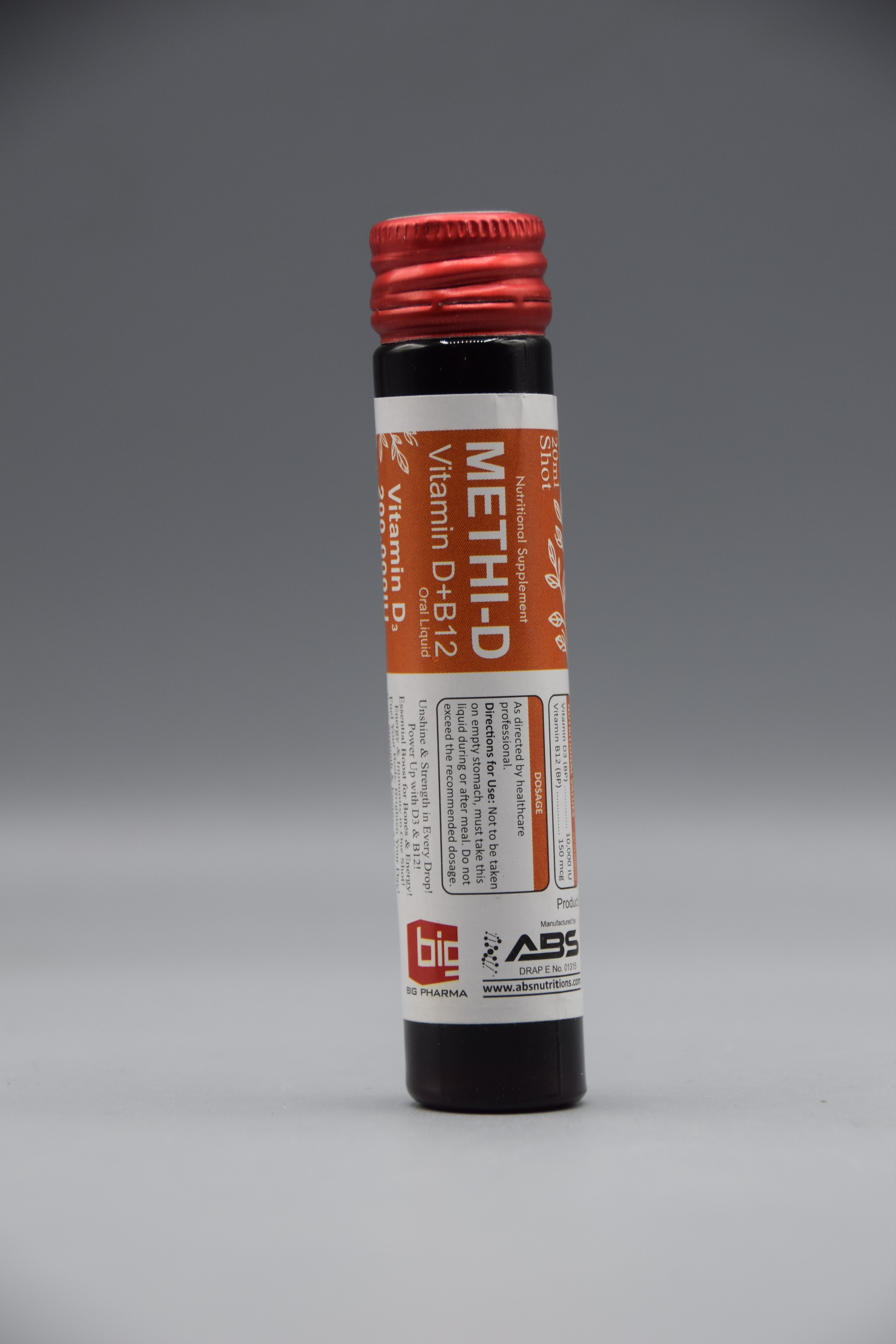 METHI-D (vitamin D 200,000 IU + B12) Bundle of 3