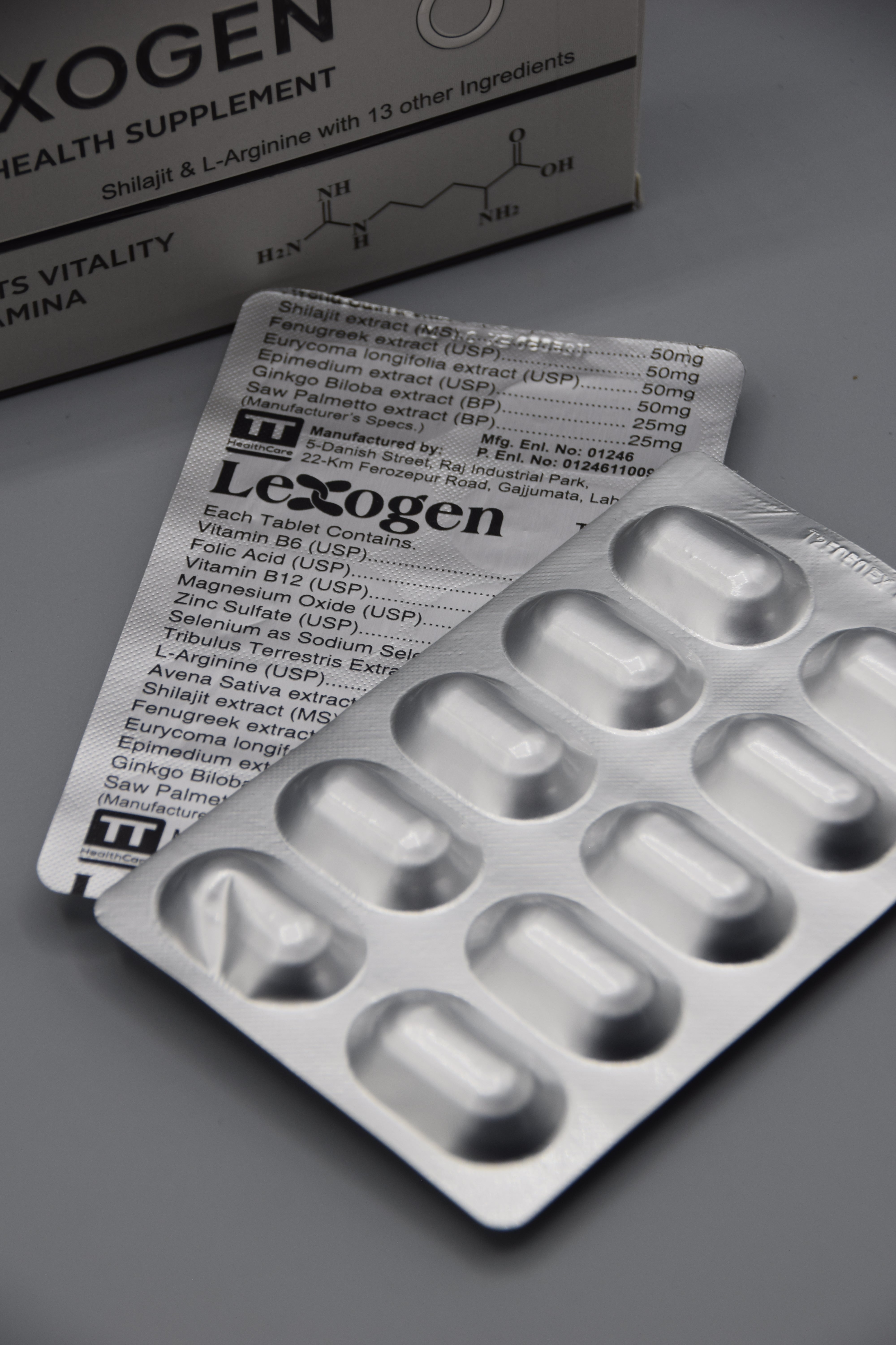 Lexogen | Shilajit tablets for men's immunity and vitality