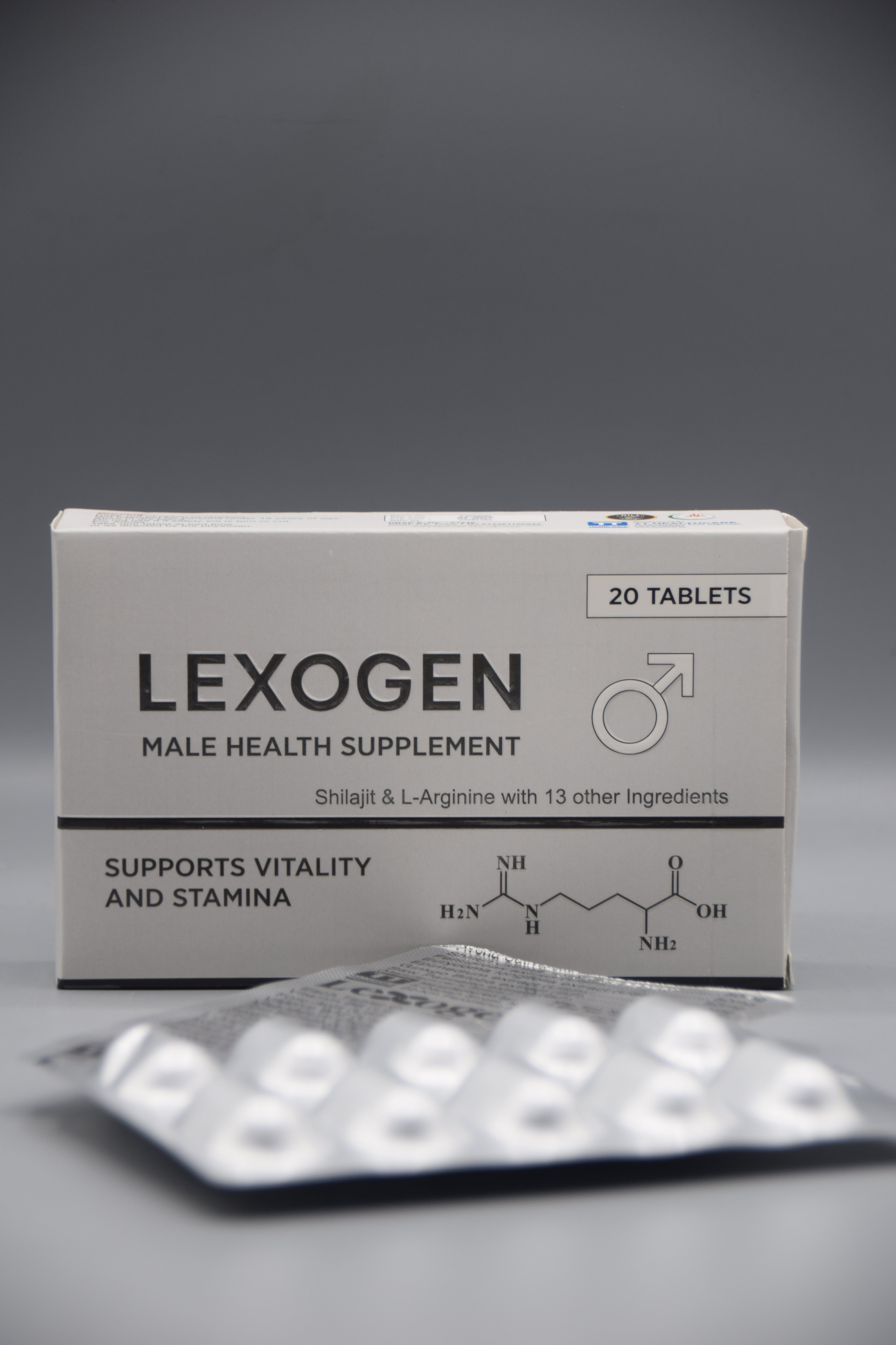 Lexogen | Shilajit tablets for men's immunity and vitality