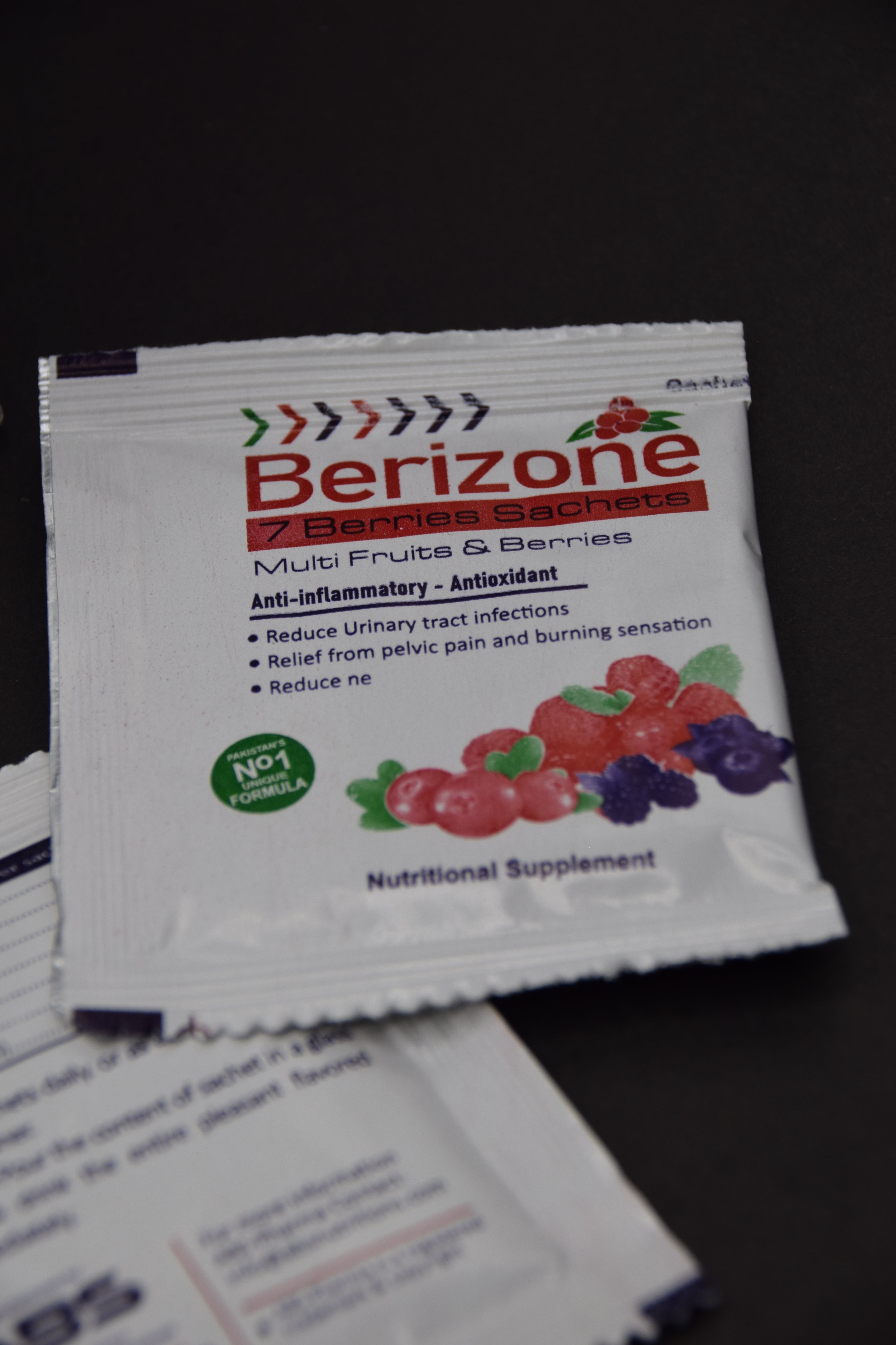 Berizone | Antioxidant support for urinary tract and wellness sachet