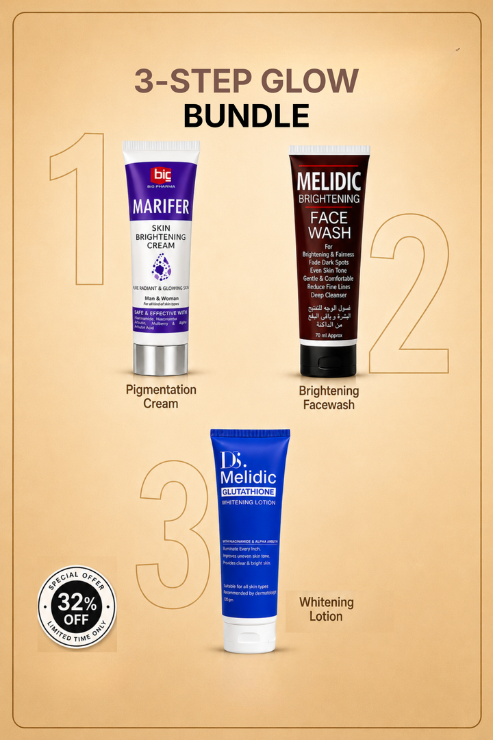 3-step glow bundle