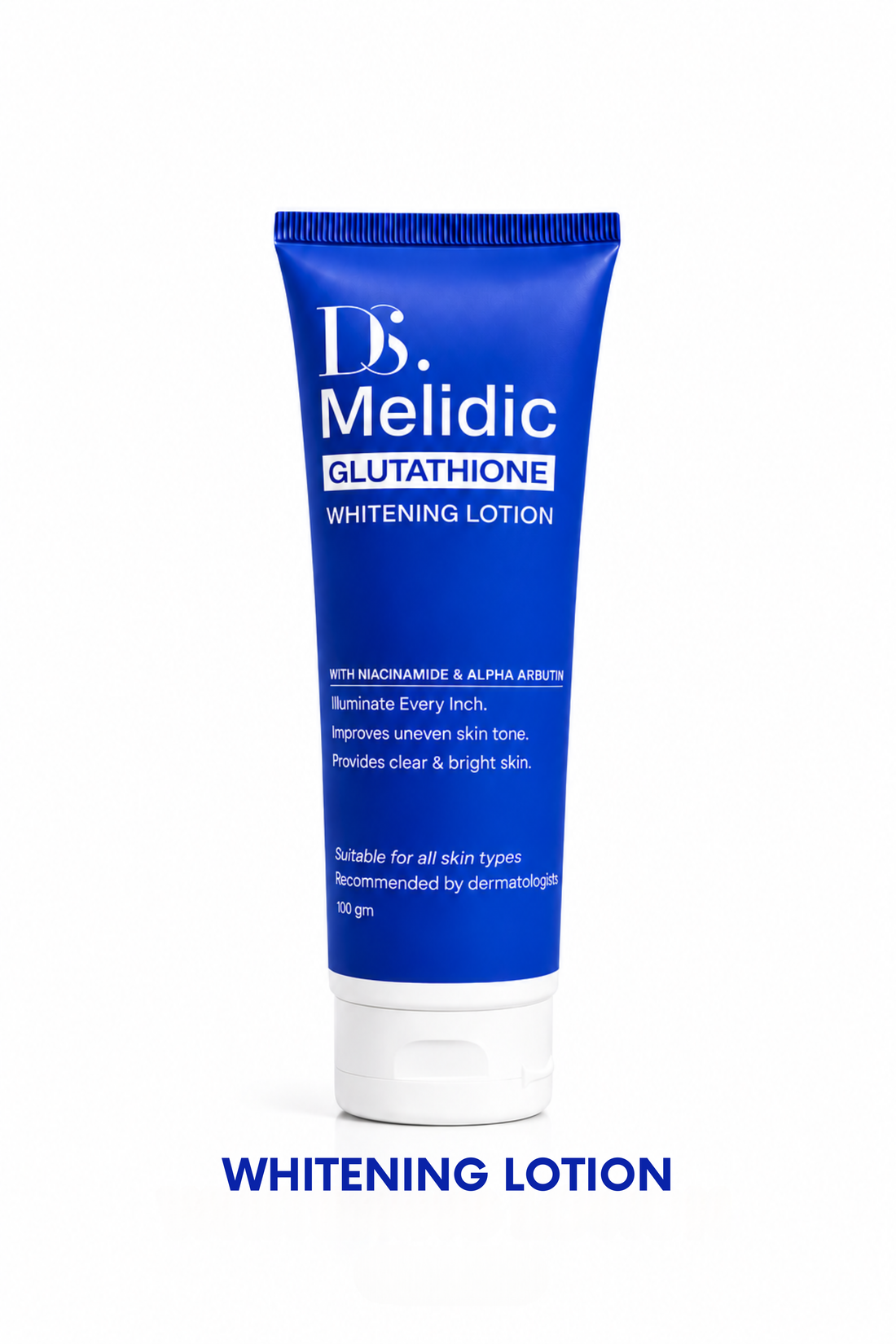 Melidic Brightening lotion| Glutathione Infused Face and Body Lotion