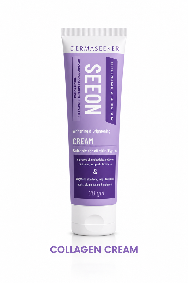 SEEON | COLLAGEN AND GLUTATHIONE CREAM.