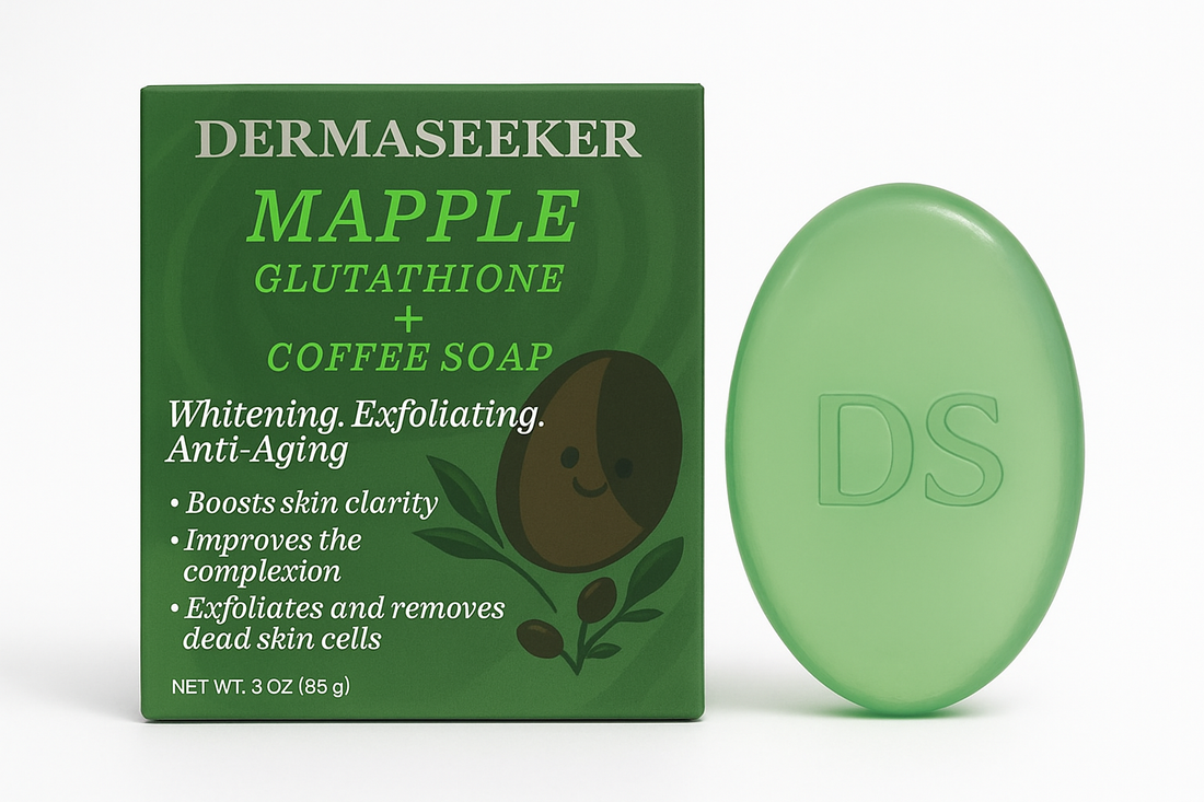 MAPPLE - GLUTATHIONE + COFFEE SOAP (Pack of 2)