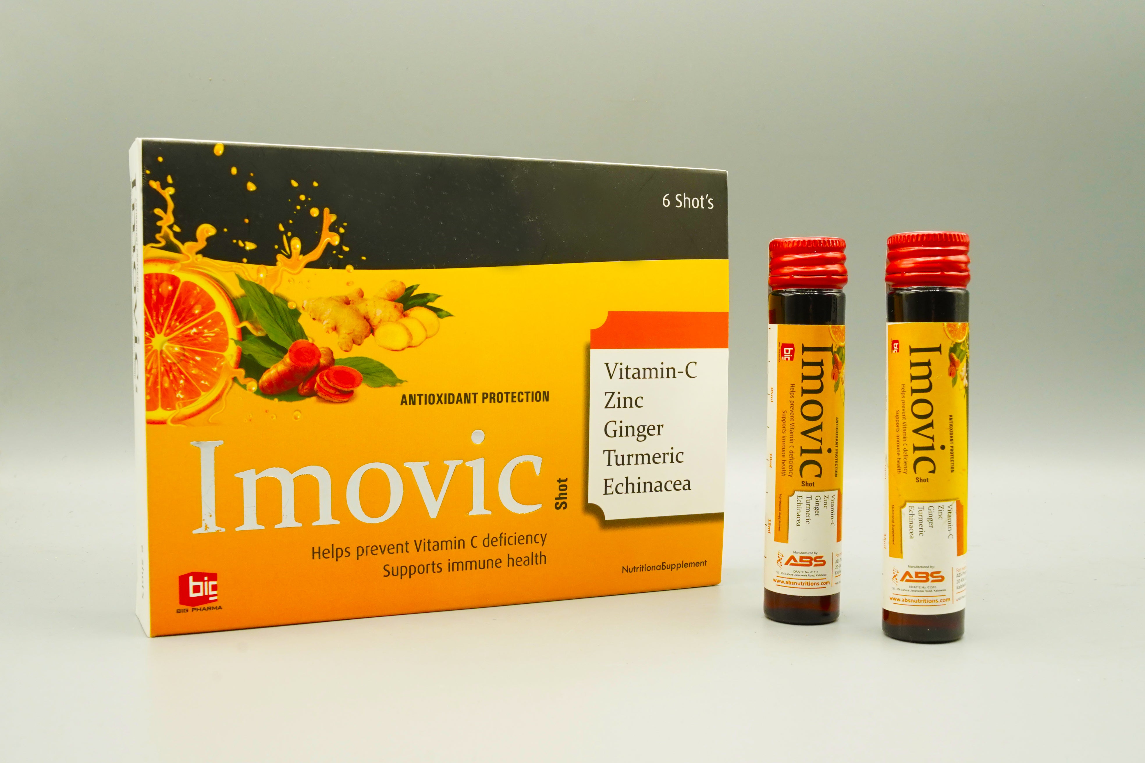 Imovic | Vitamin C oral shots for immune boost
