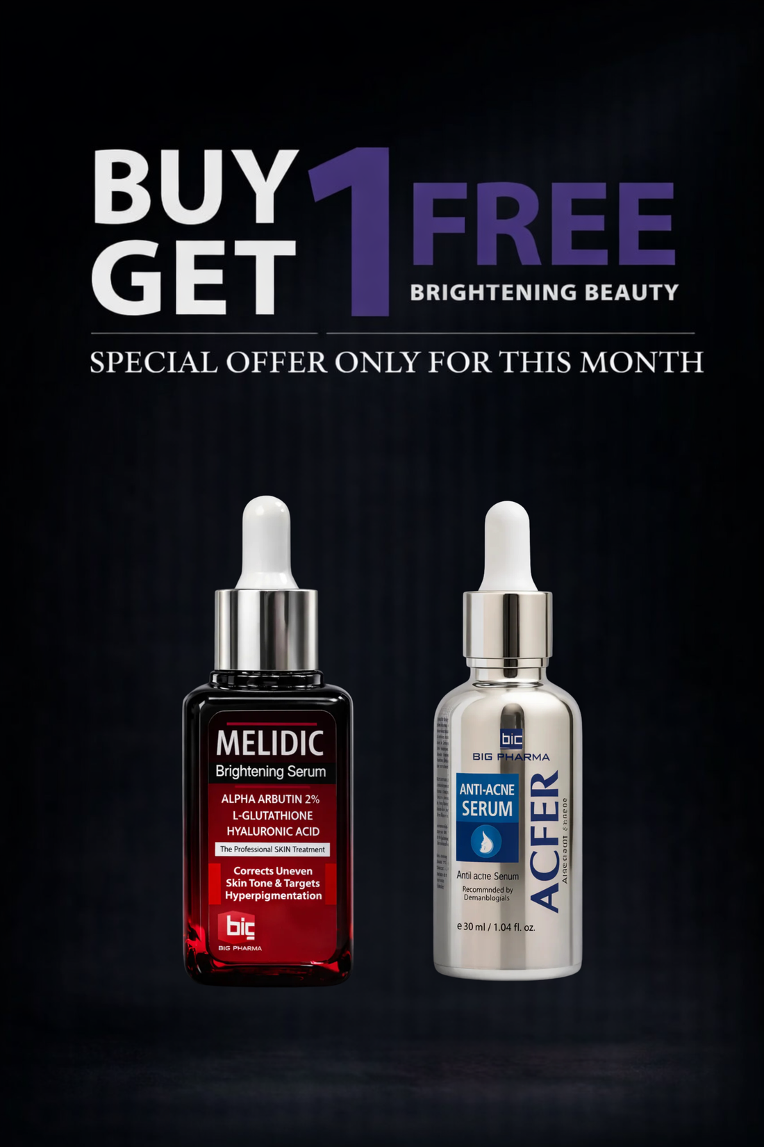 From Breakouts to Brightness – ACFER SERUM + MELIDIC SERUM