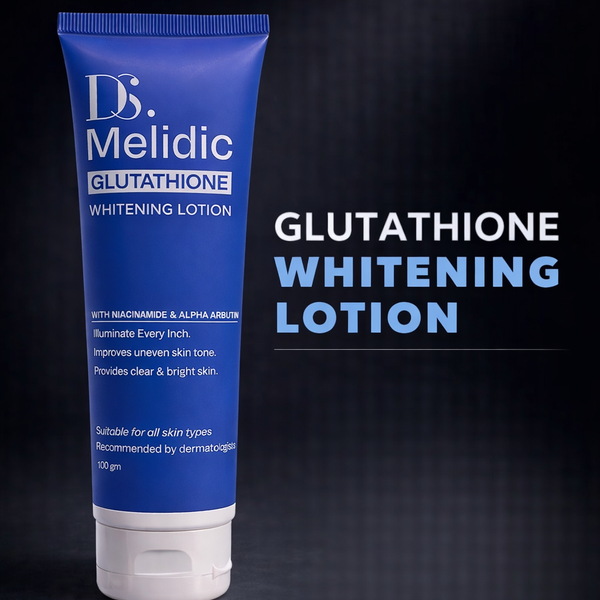Melidic Brightening lotion| Glutathione Infused Face and Body Lotion Dermaseeker Melidic Brightening lotion| Glutathione Infused Face and Body Lotion Dermaseeker