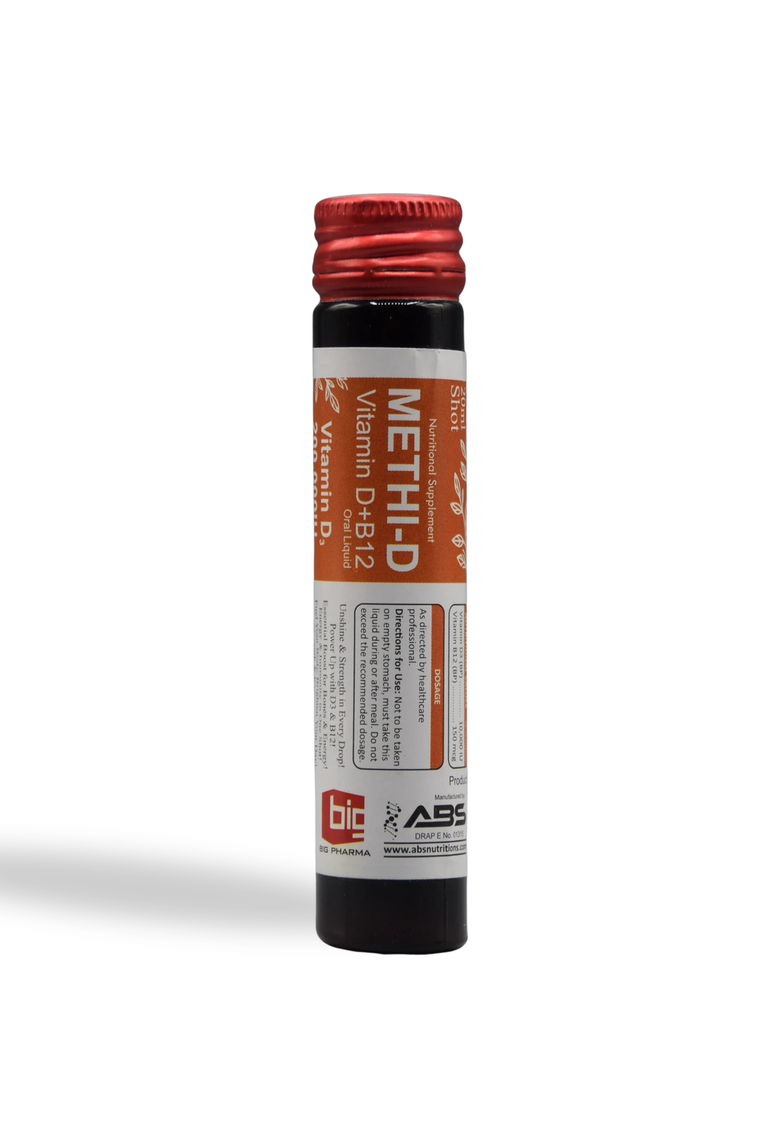 METHI-D (vitamin D 200,000 IU + B12) Bundle of 3