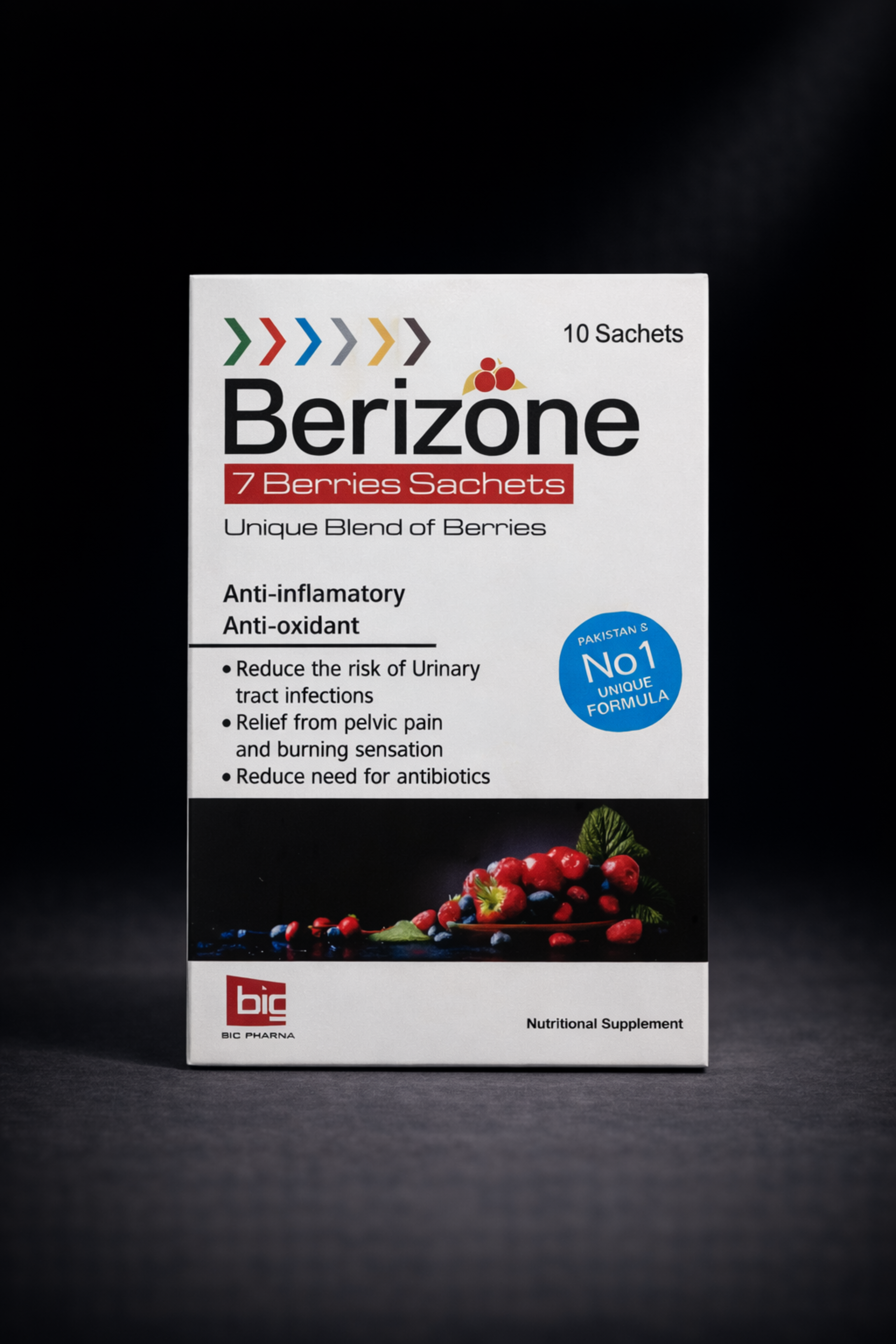 Berizone | Antioxidant support for urinary tract and wellness sachet