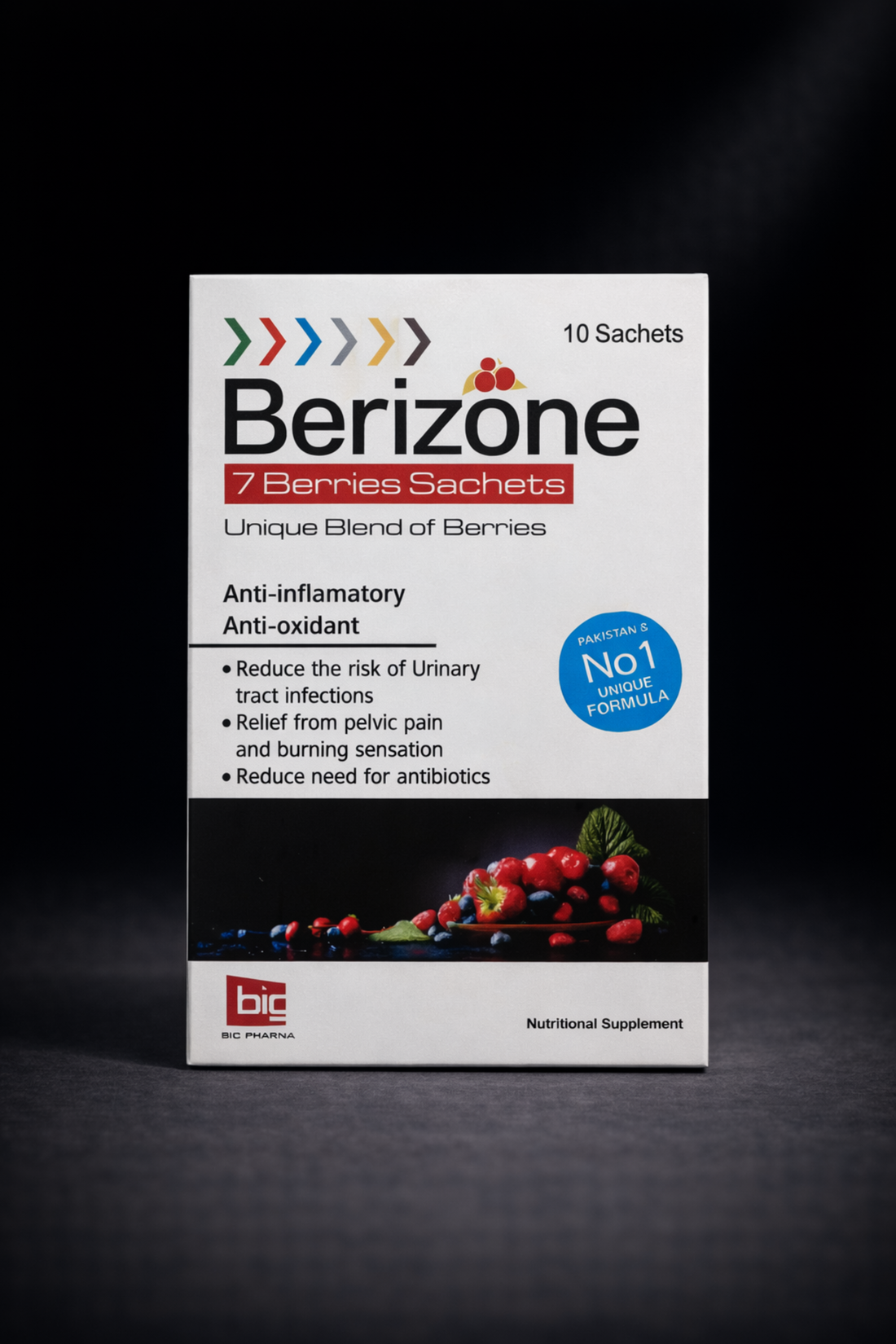 Berizone | Antioxidant support for urinary tract and wellness sachet
