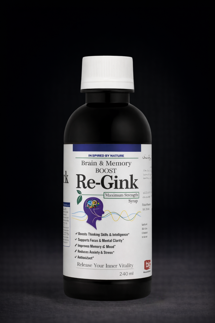 Re-Gink | Brain function and focus enhancement syrup