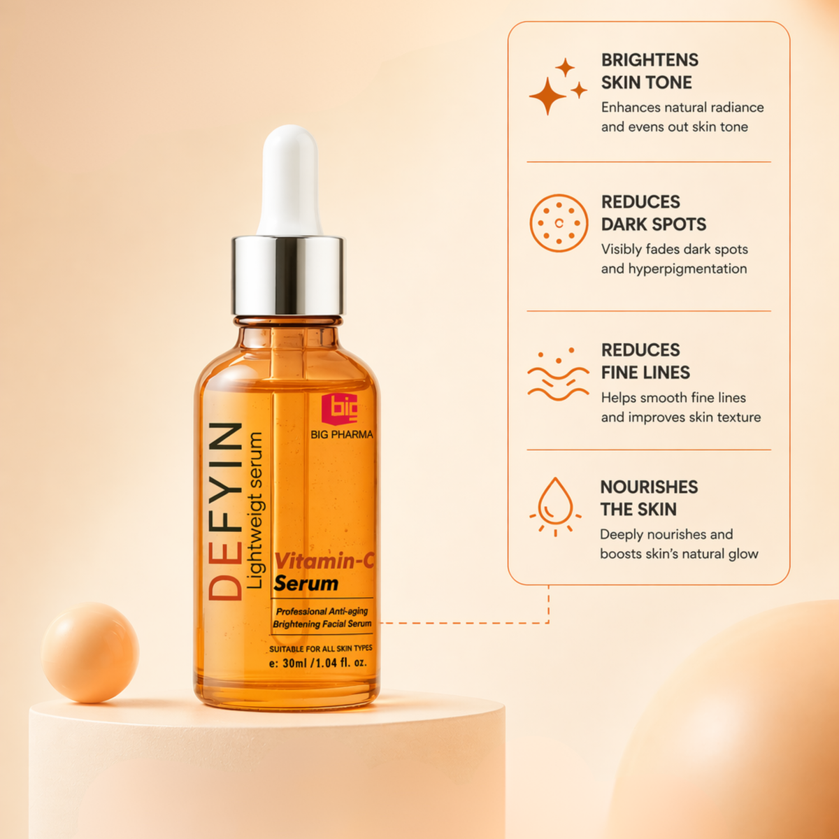 DEFYIN | Vitamin C Glow Serum – Best Vitamin C Serum in Pakistan ...