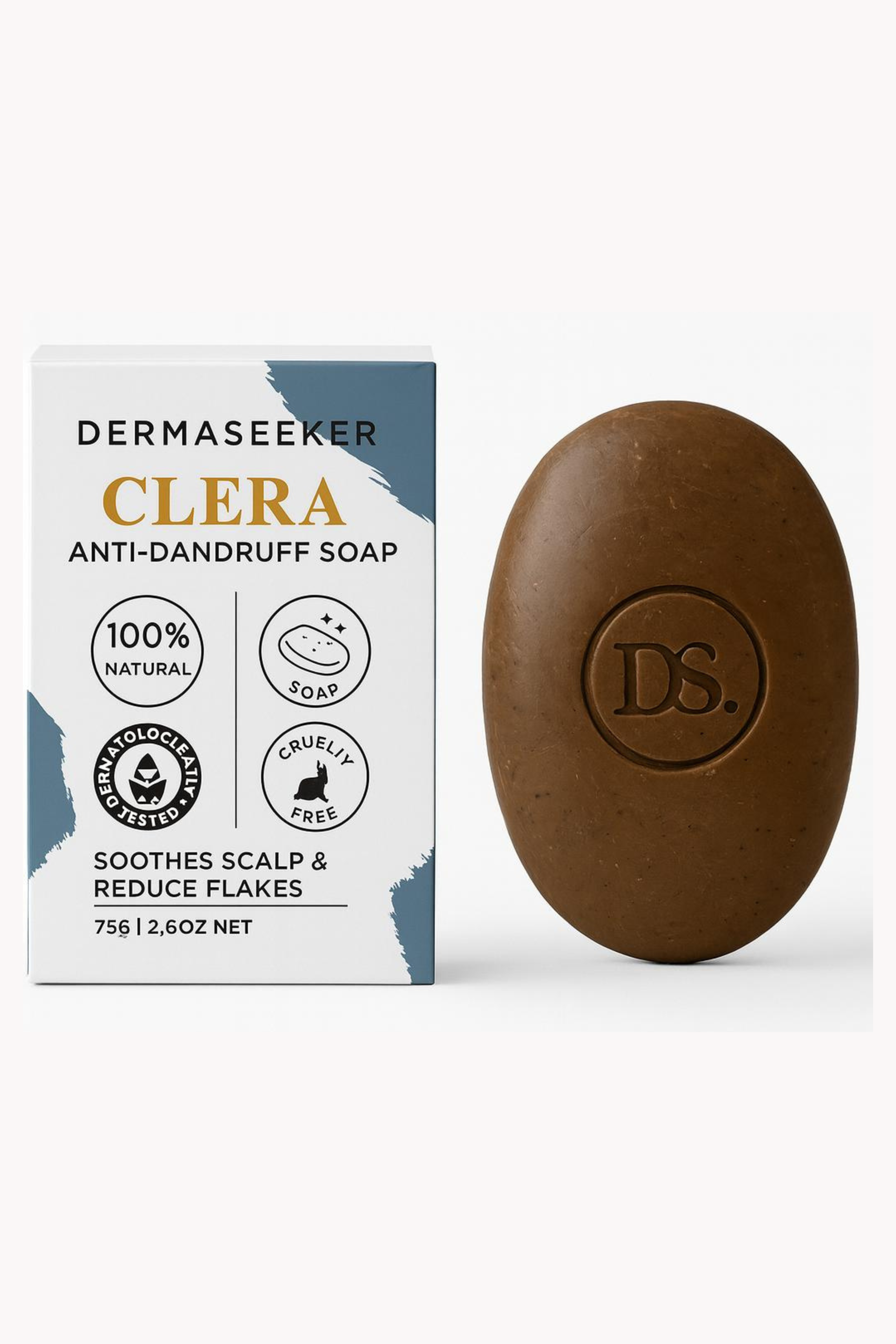 CLERA - ANTI-DANDRUFF SOAP (PACK OF 2)