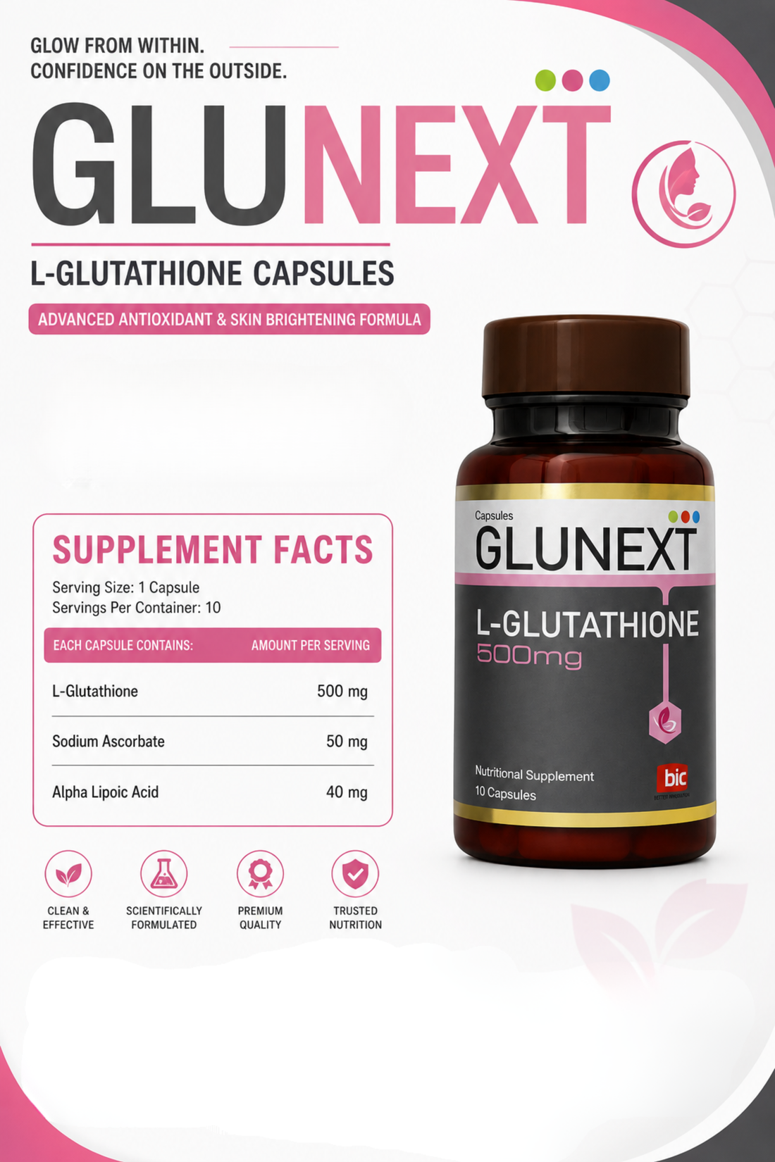 Glunext | Glutathione capsules