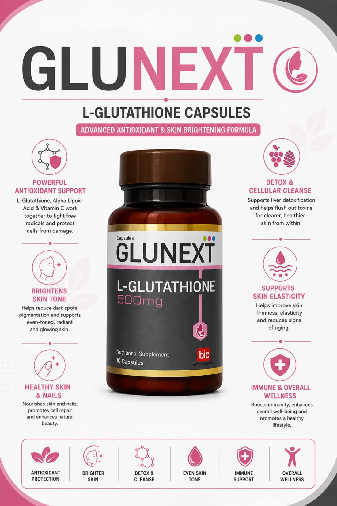Glunext | Glutathione capsules