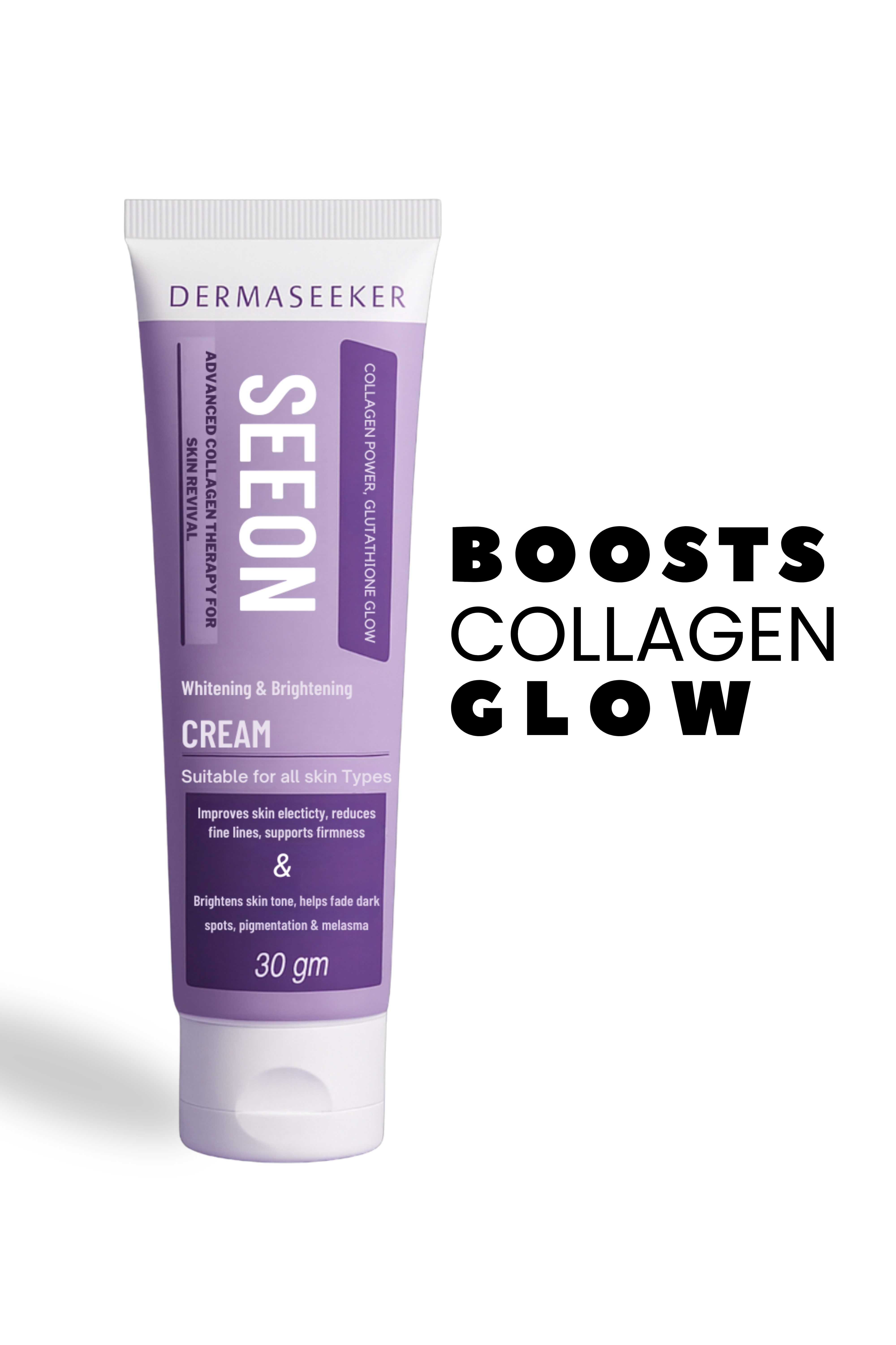 SEEON | COLLAGEN AND GLUTATHIONE CREAM.