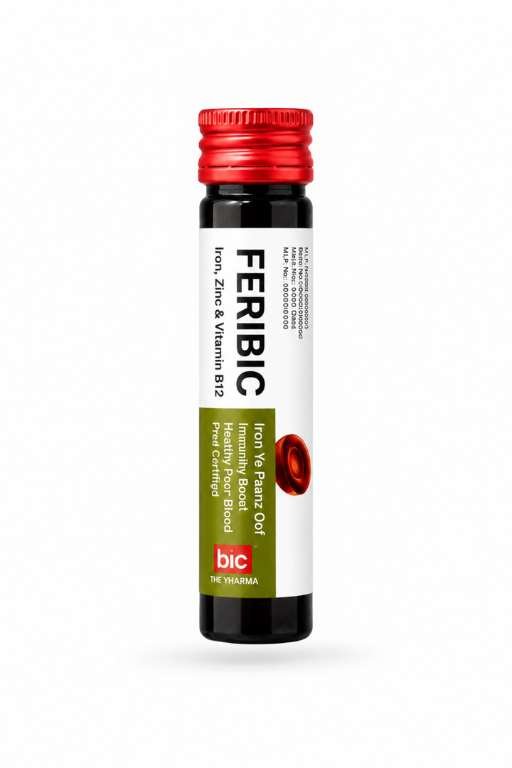 Feribic | Iron shot with multivitamins for anemia support (Bundle of 3)