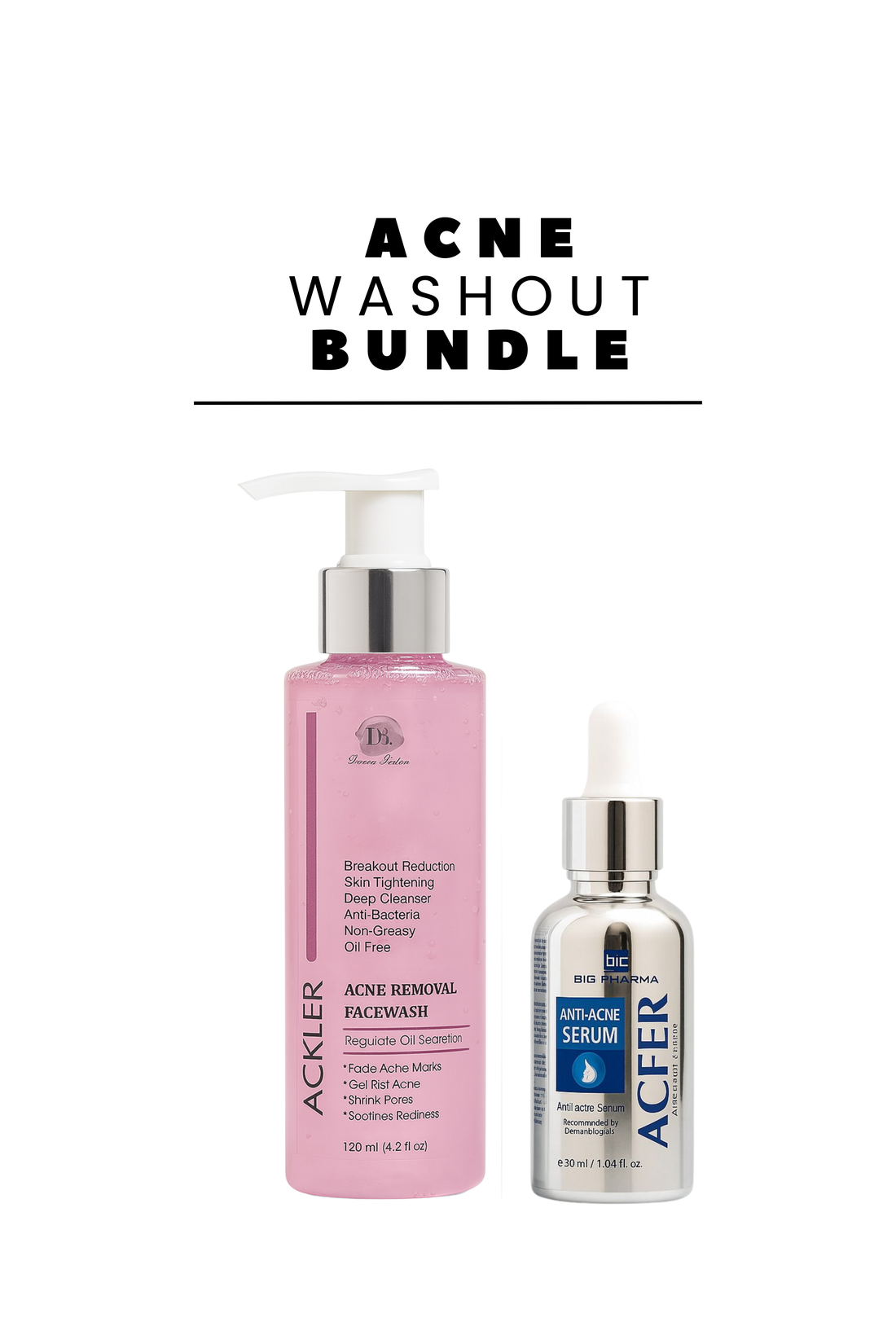 Acne washout Bundle
