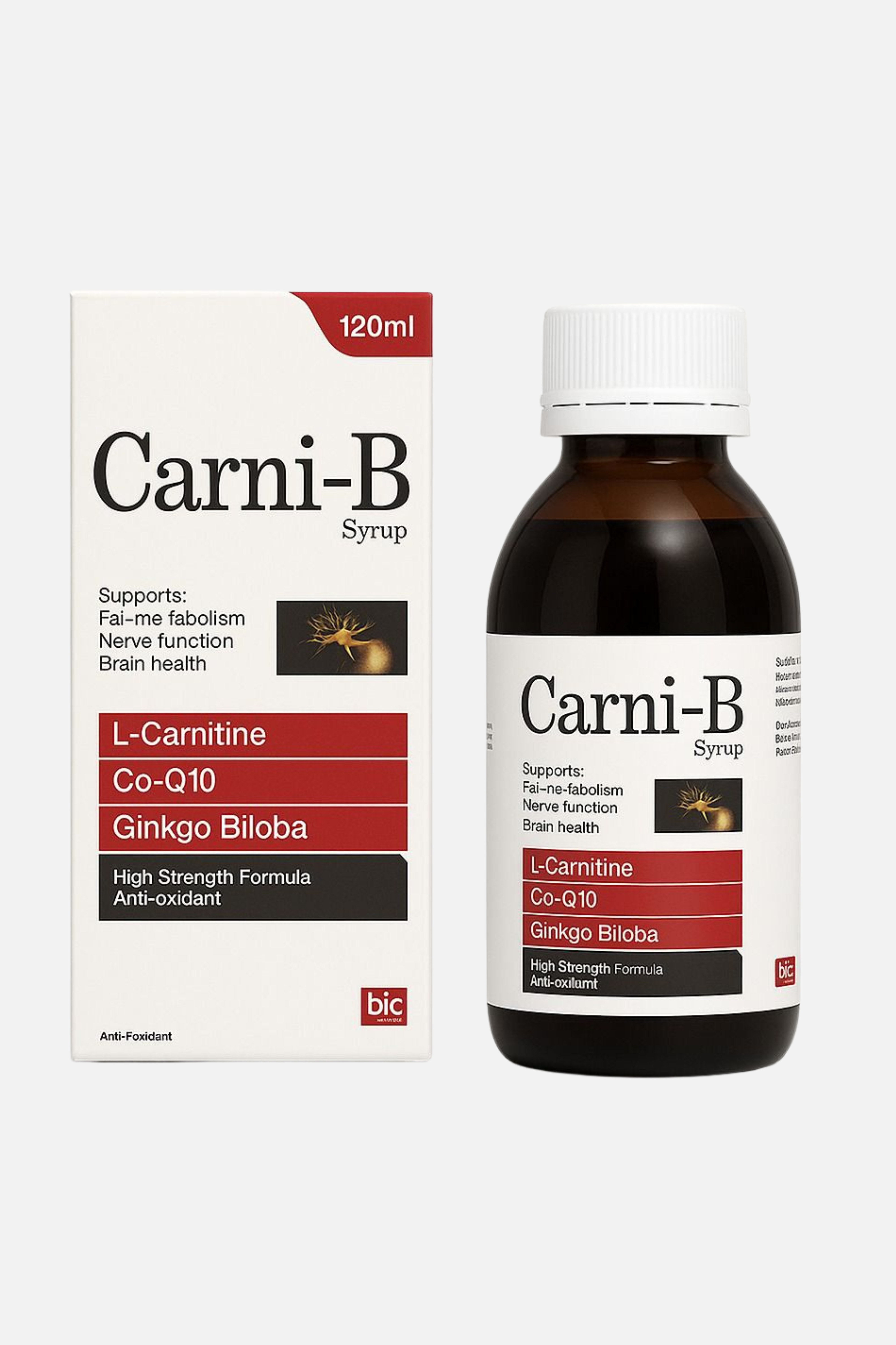 Carni-B | Complete metabolic and nervous system support syrup