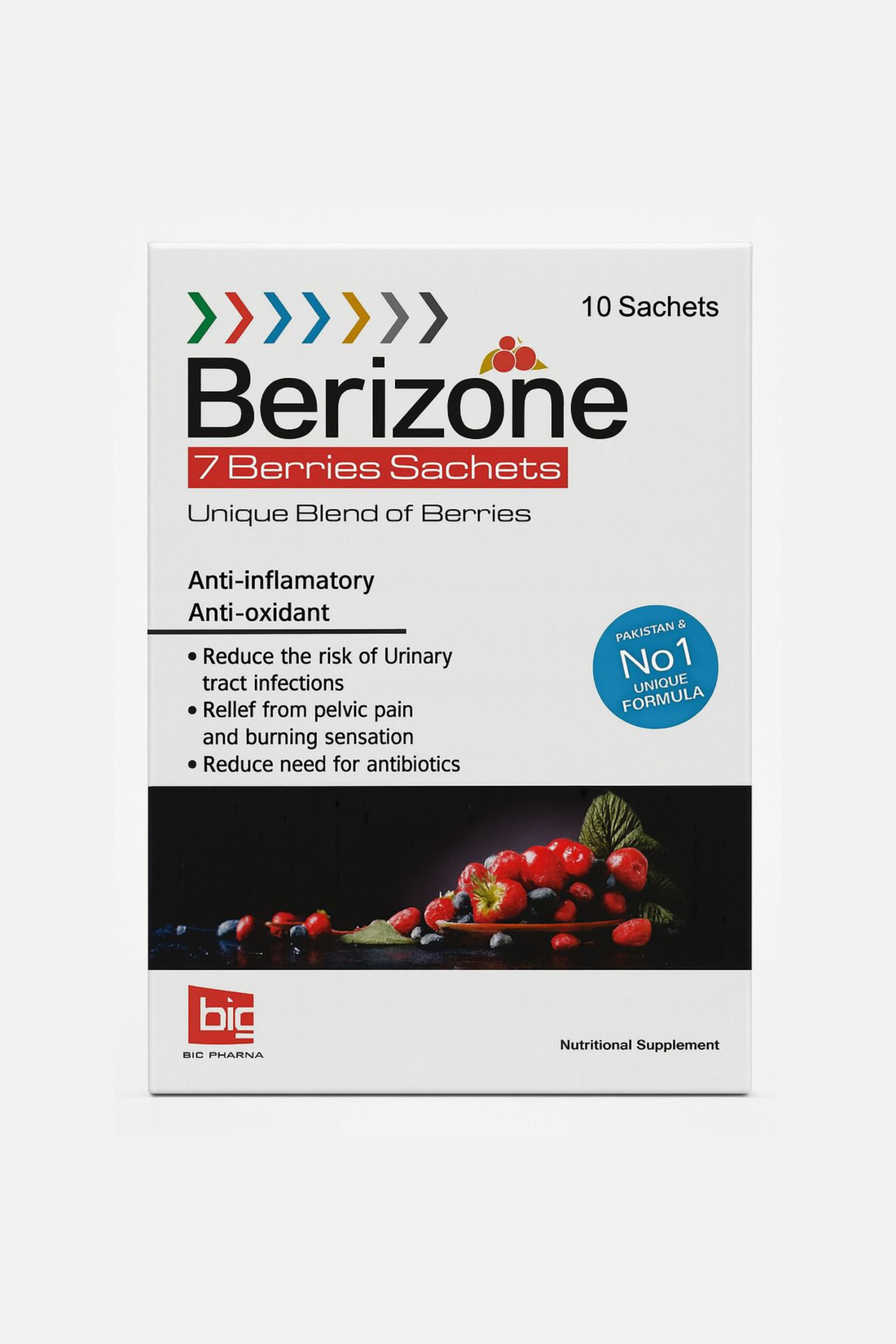 Berizone | Antioxidant support for urinary tract and wellness sachet