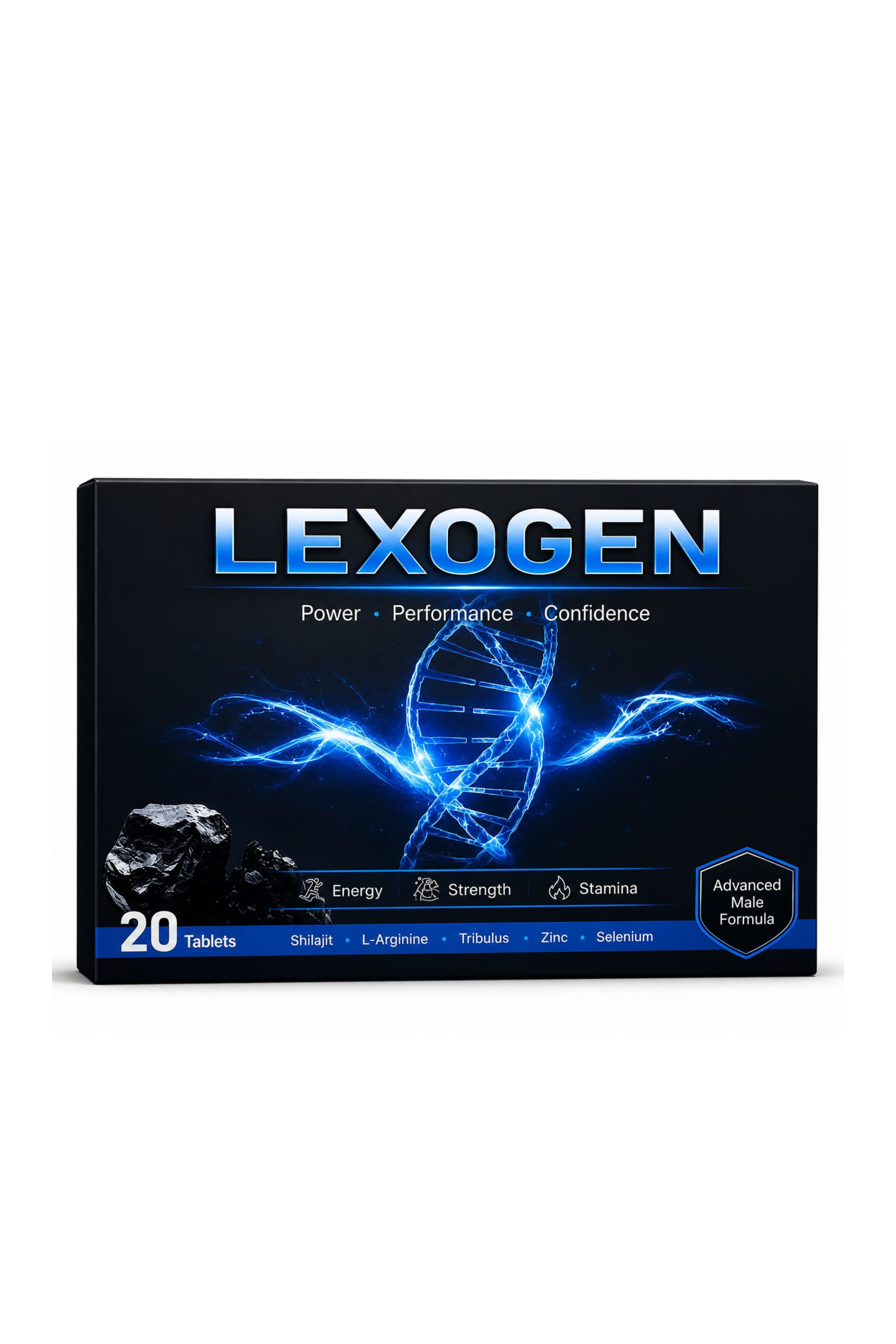 Lexogen | Shilajit tablets for men's immunity and vitality