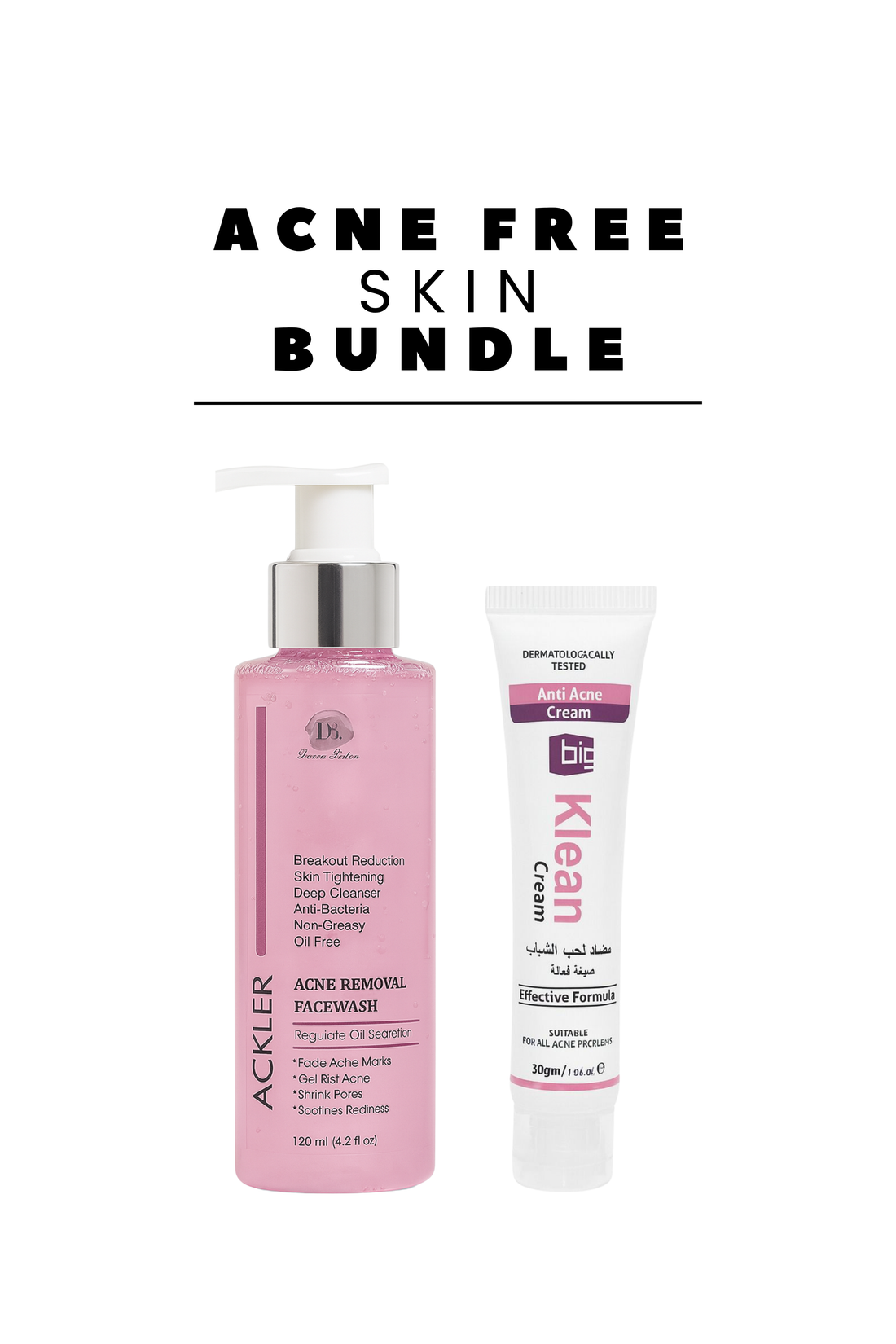Acne free skin bundle