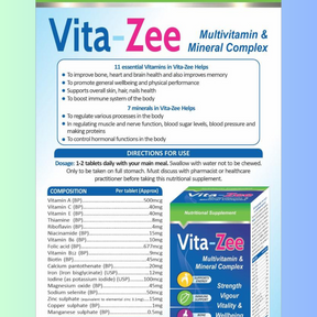 Vita  - Zee multivitamin and mineral complex