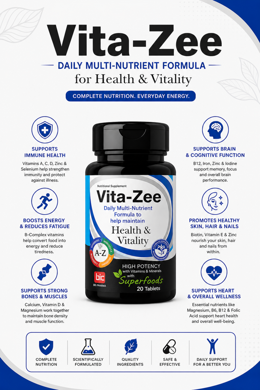 Vita  - Zee multivitamin and mineral complex