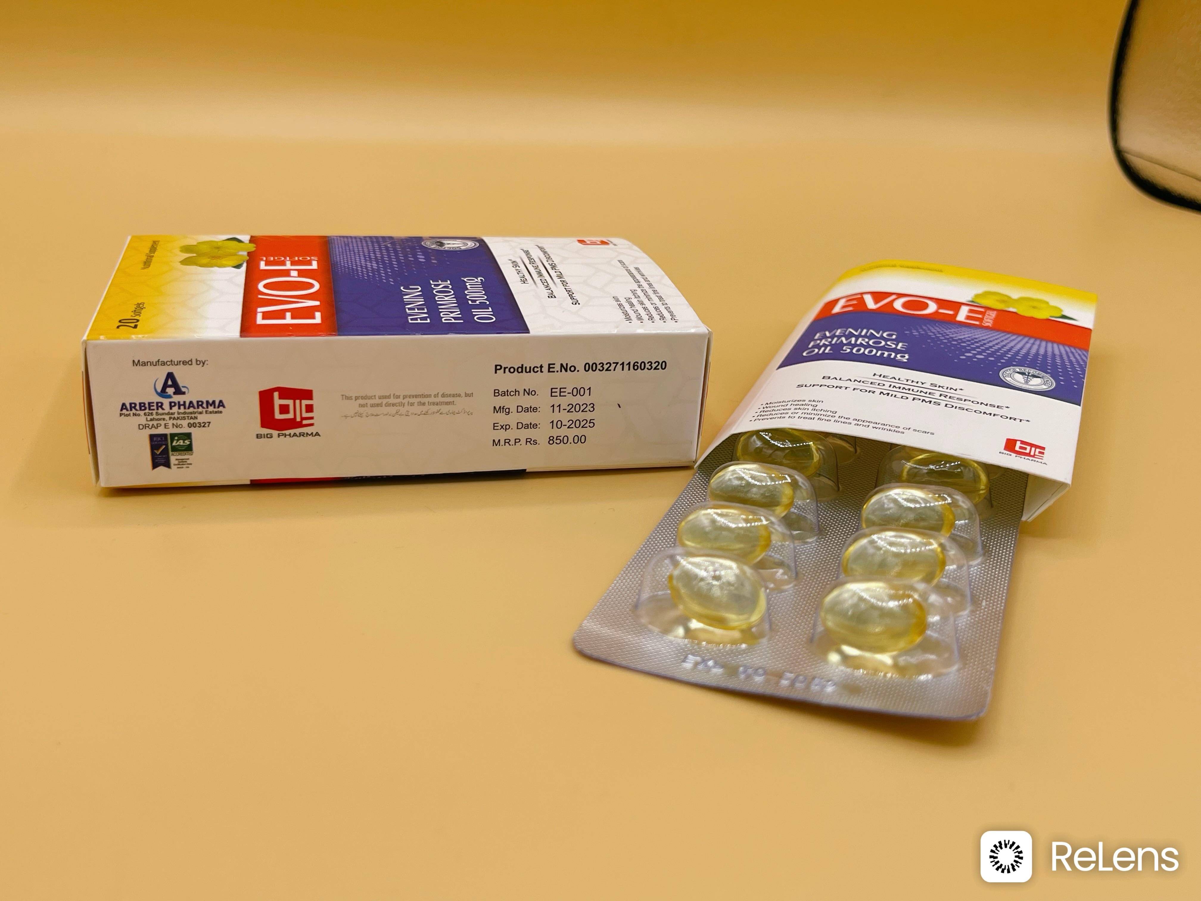 Evo-E | Vitamin E softgels for skin glow and immune balance