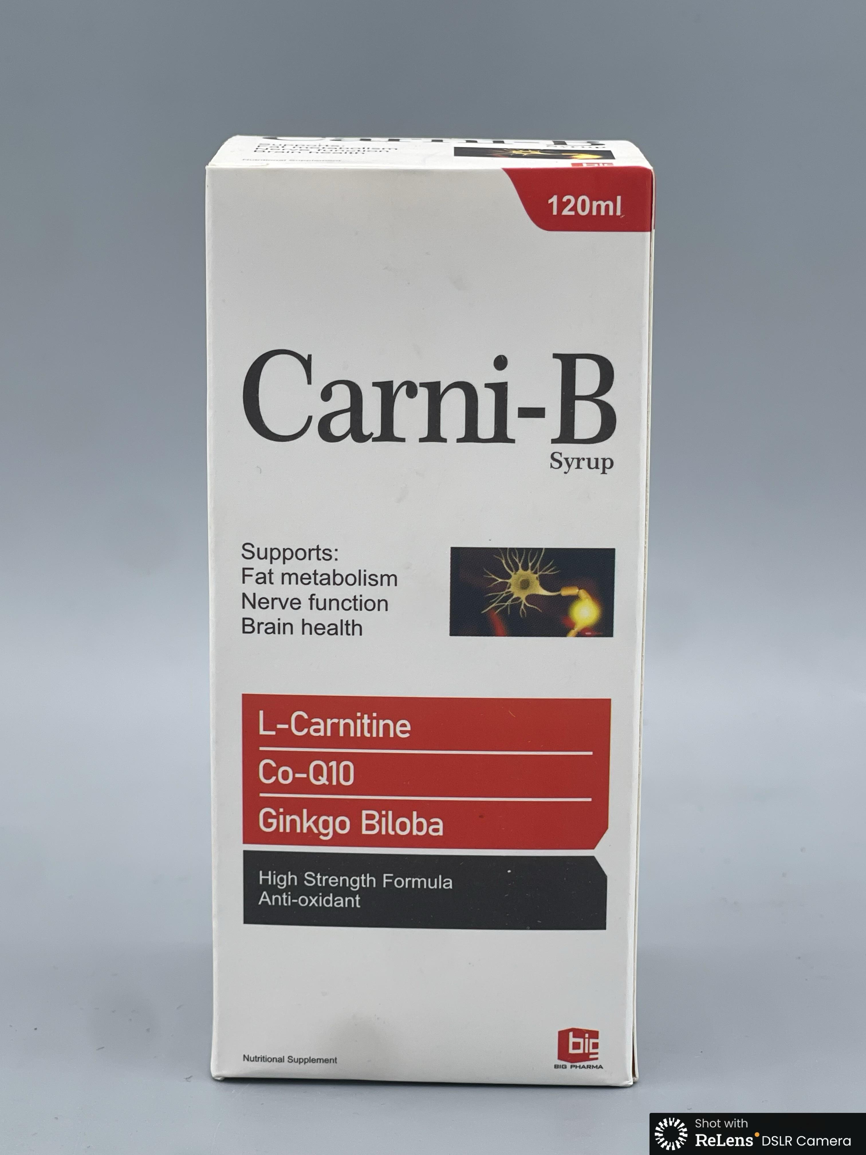 Carni-B | Complete metabolic and nervous system support syrup