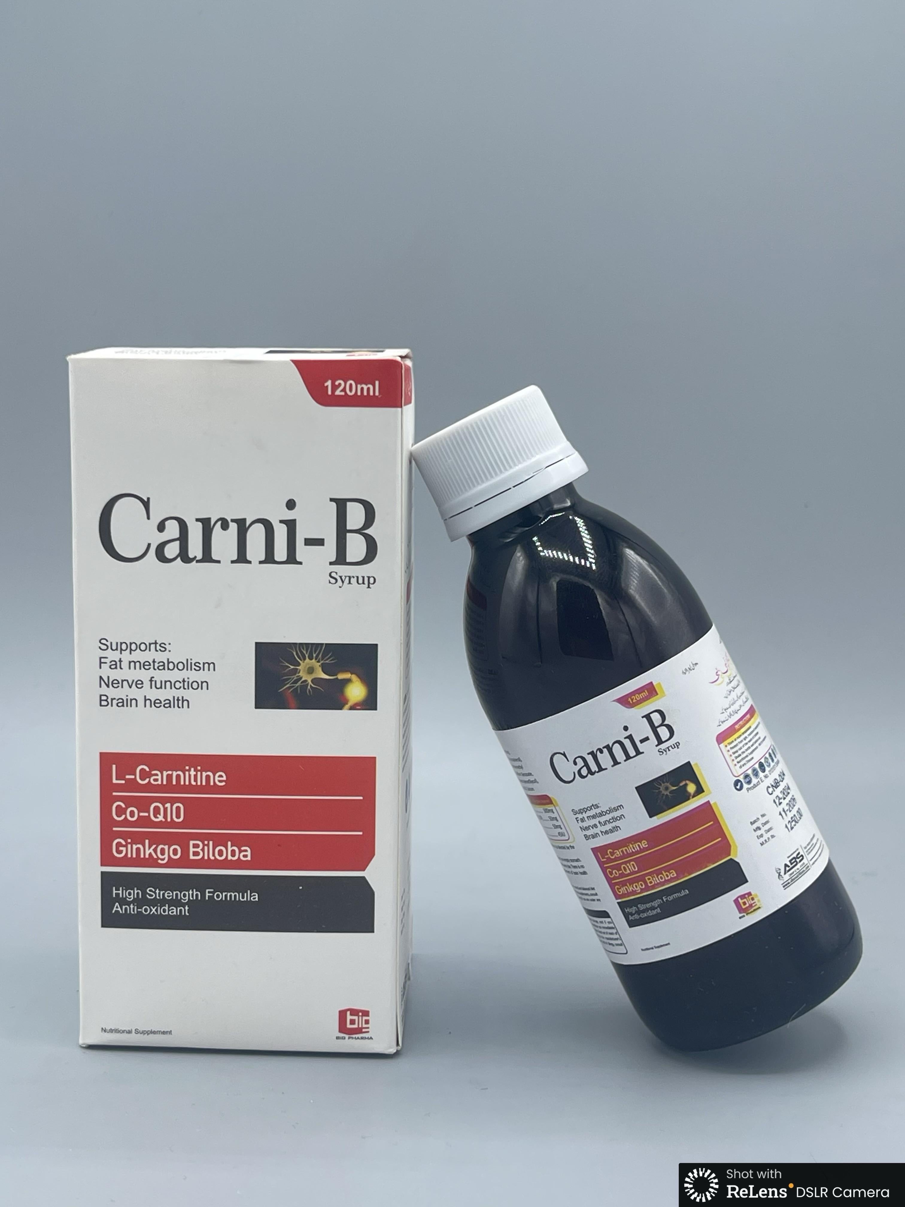 Carni-B | Complete metabolic and nervous system support syrup