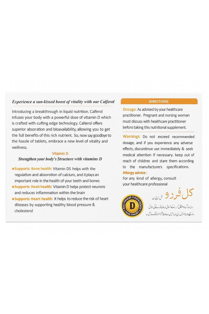 Calferol (vitamin D3 200,00 IU)