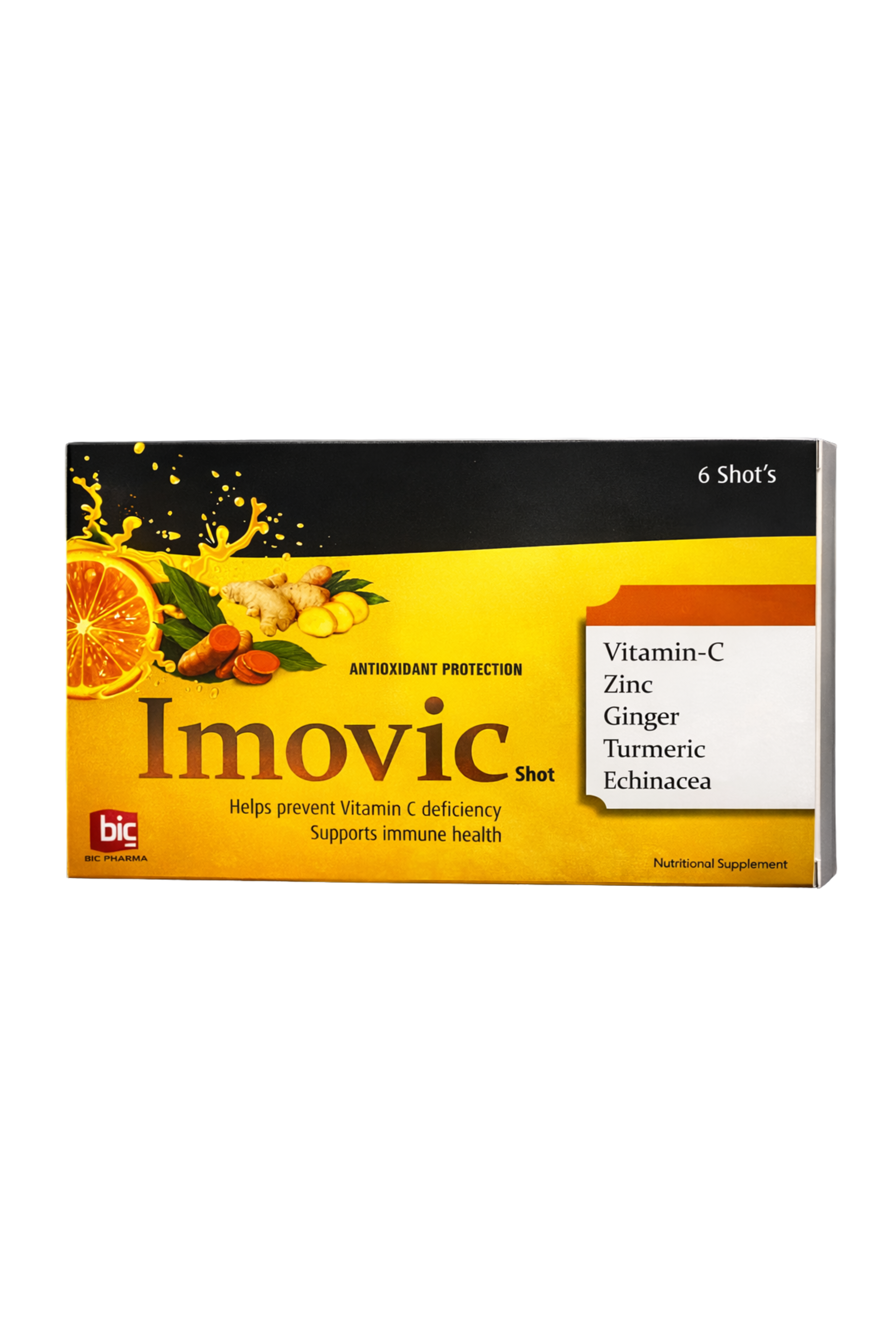 Imovic | Vitamin C oral shots for immune boost