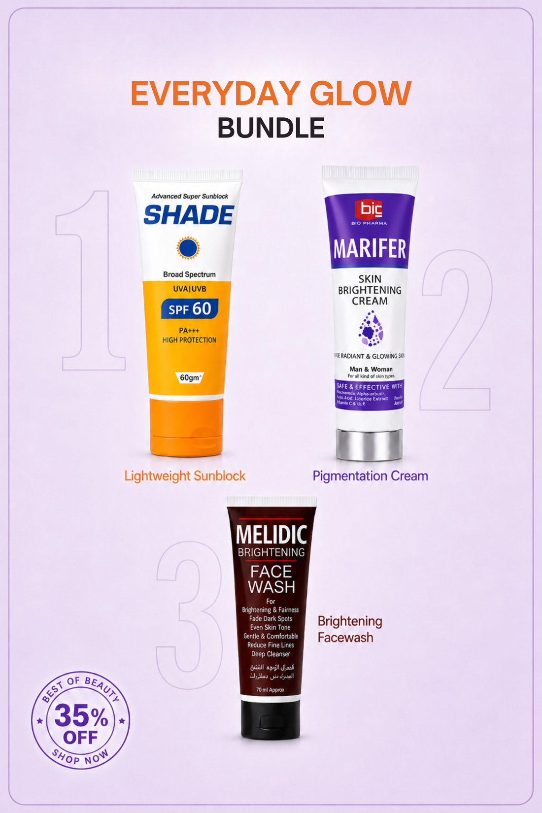 Everyday glow bundle