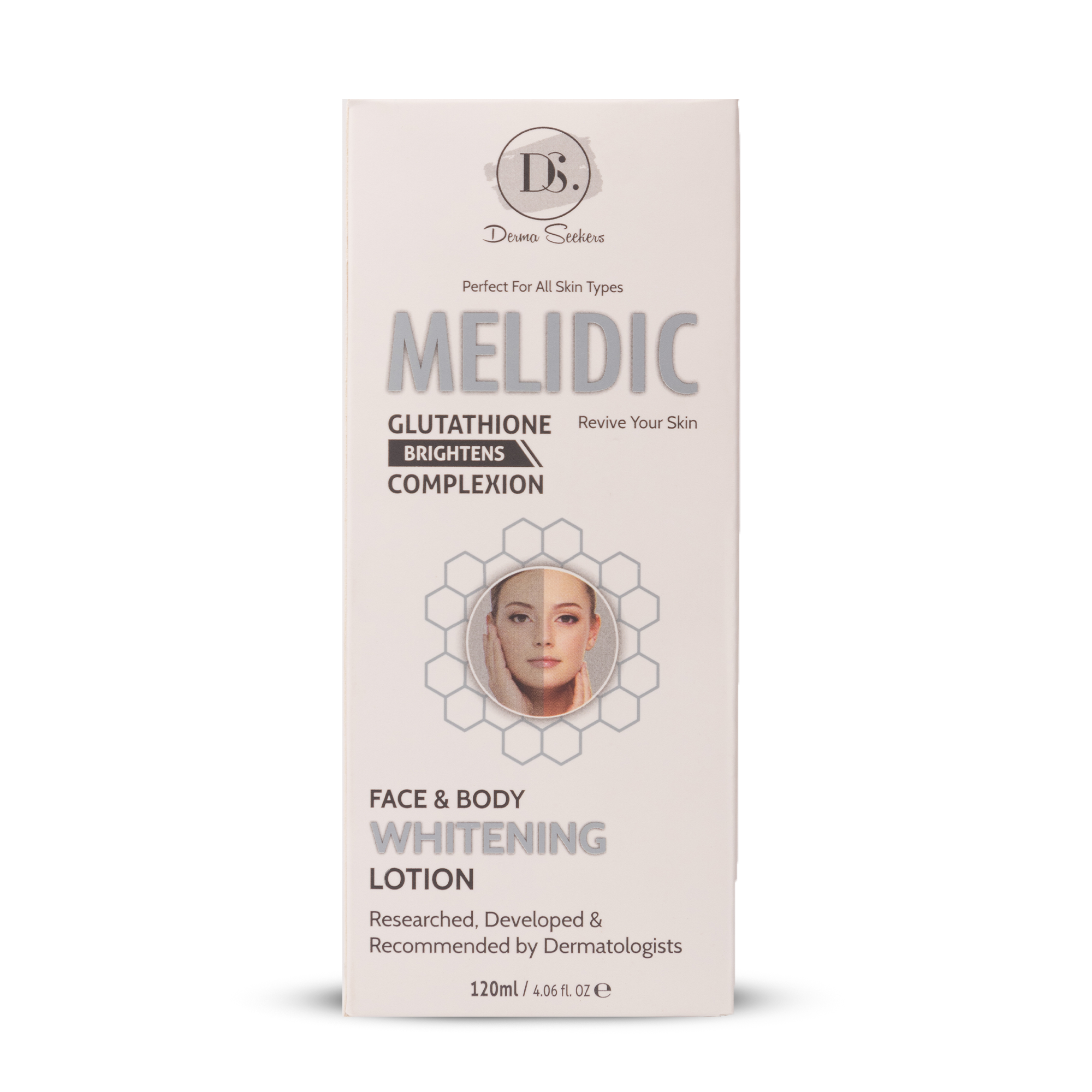 Melidic Brightening lotion| Glutathione Infused Face and Body Lotion